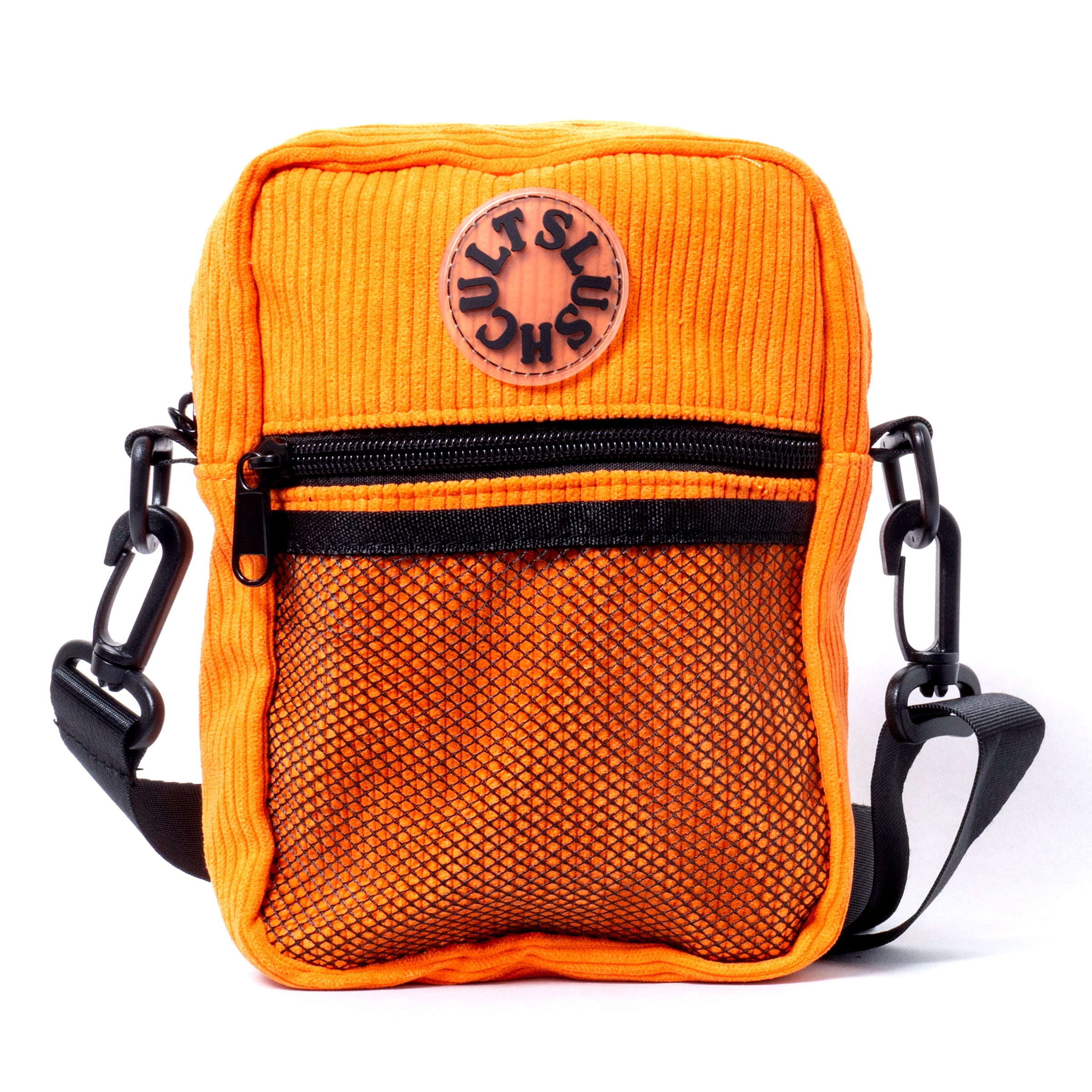 Anywhere Side Bag Orange Corduroy Accessories Slushcult    Slushcult