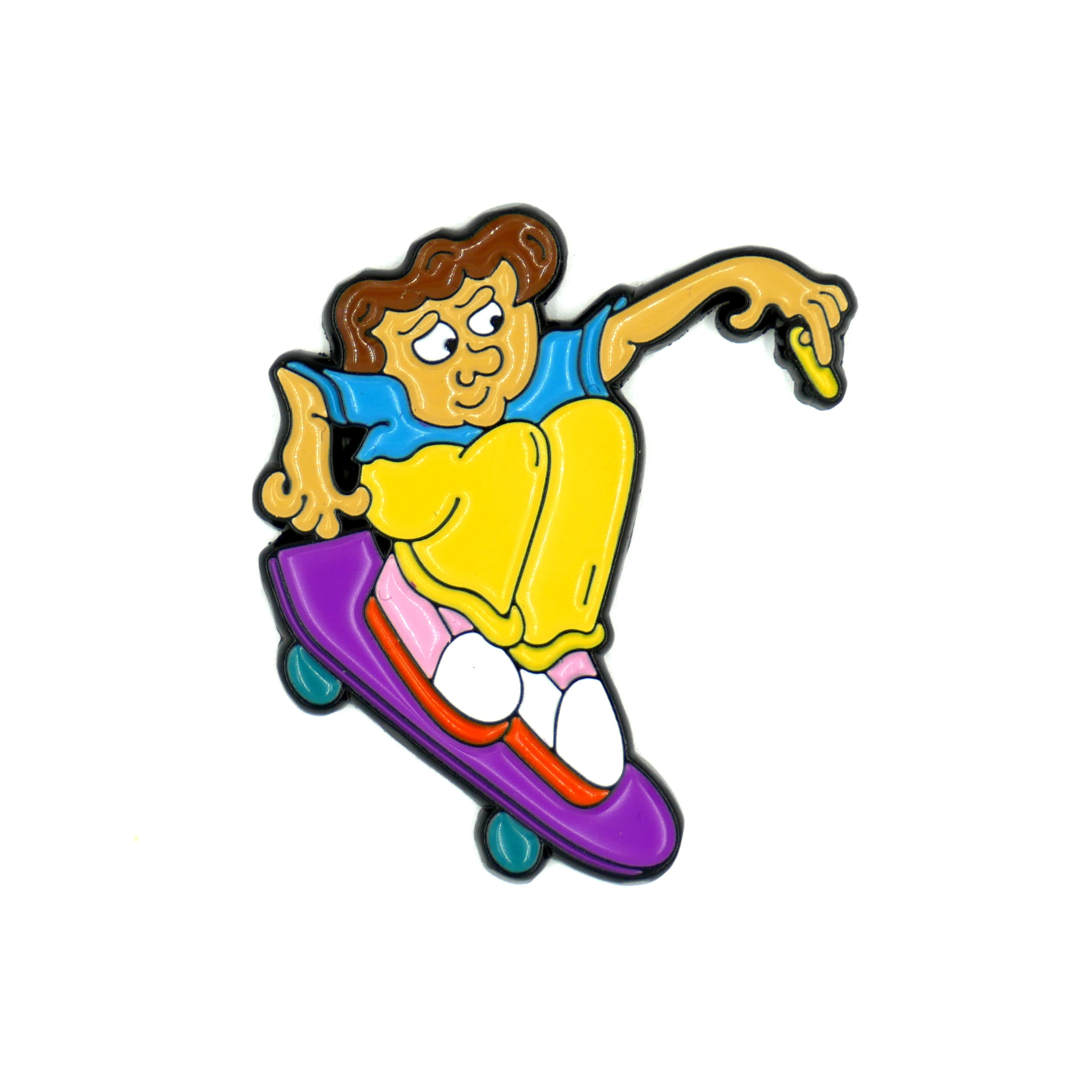 Kids Will Be Alright Enamel Pin (Hector) Pins Slushcult Slushcult