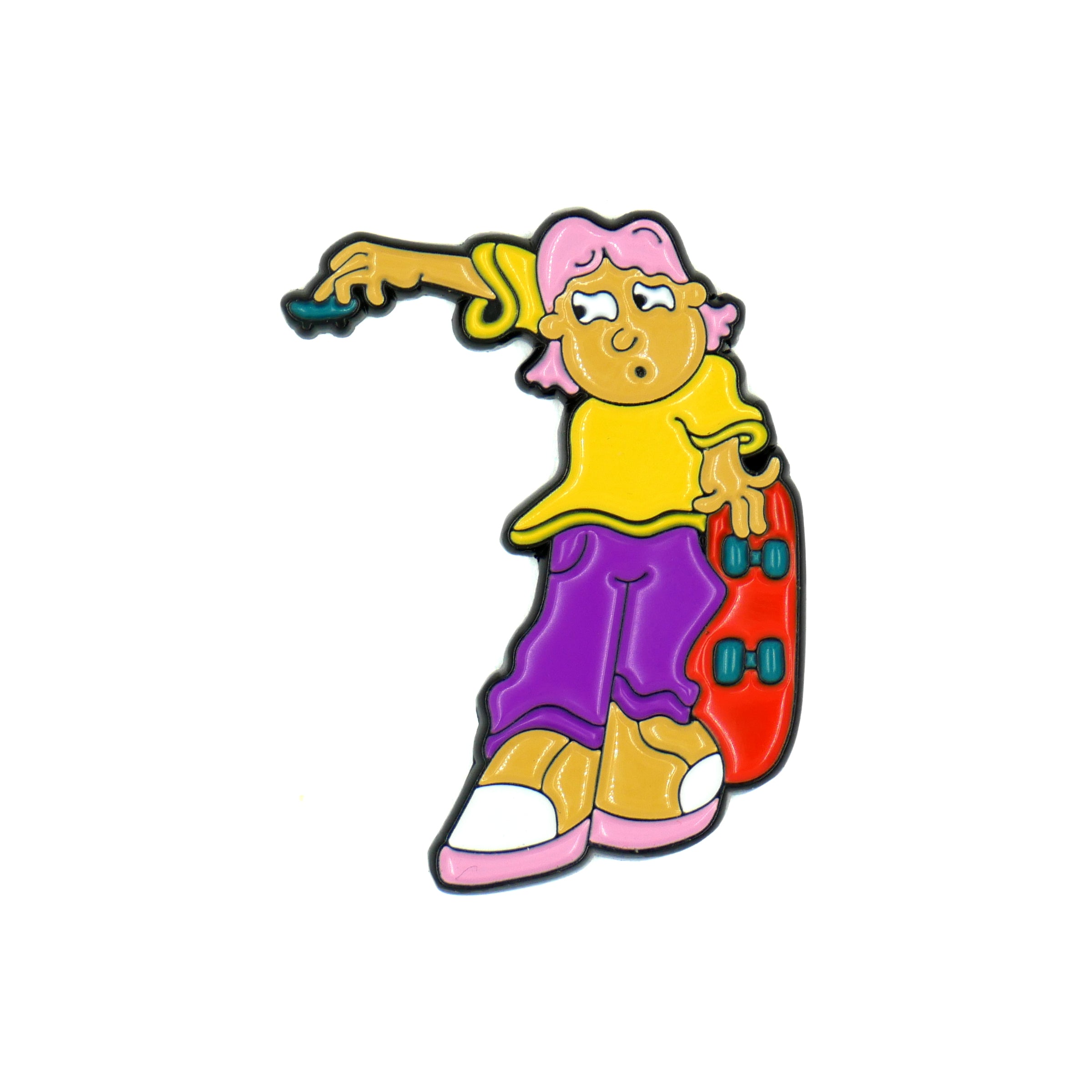 Kids Will Be Alright Enamel Pin (Max) Pins Slushcult Slushcult