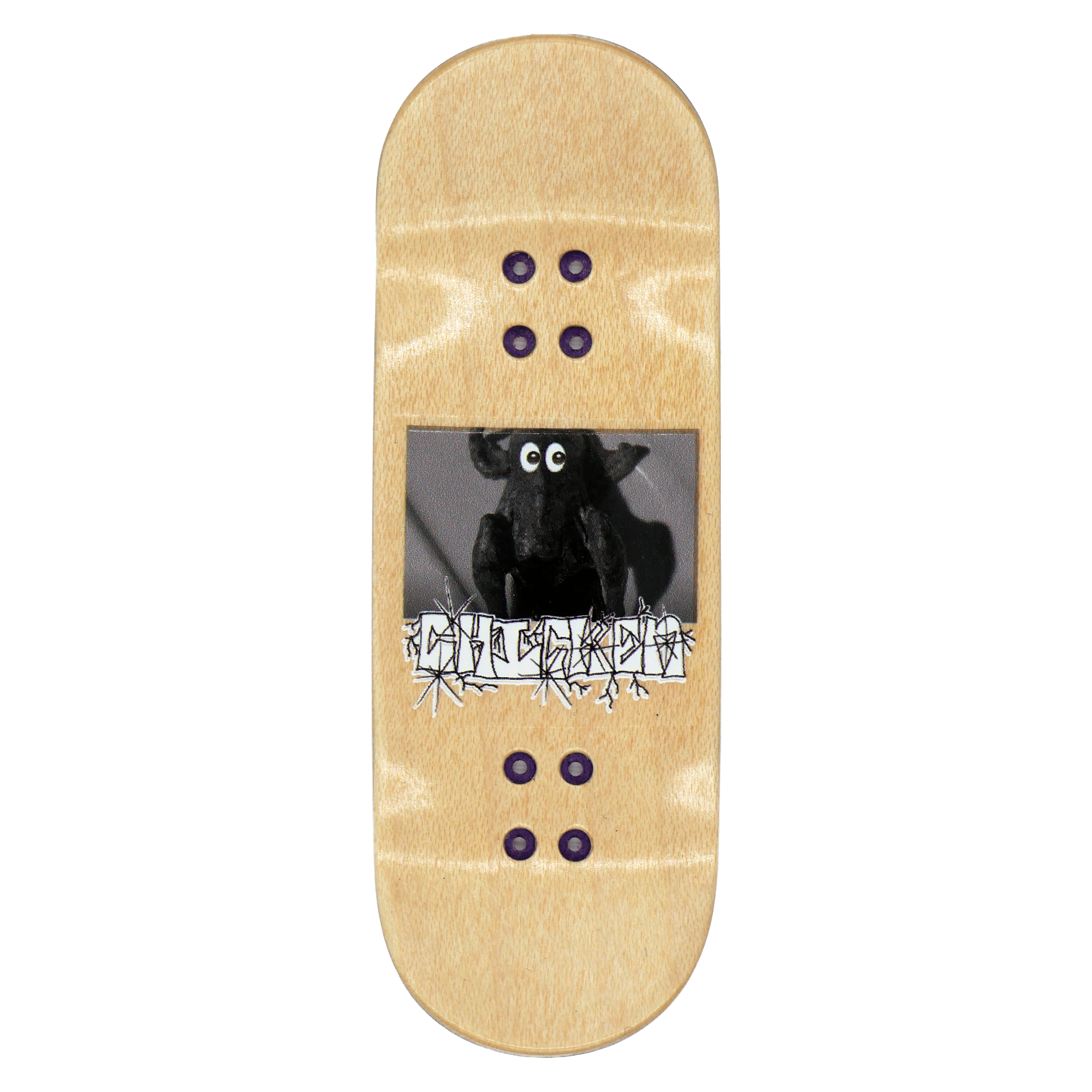 Chicken Fingerboards "Split Chick" Deck Fingerboard Decks Chicken Fingerboards Slushcult