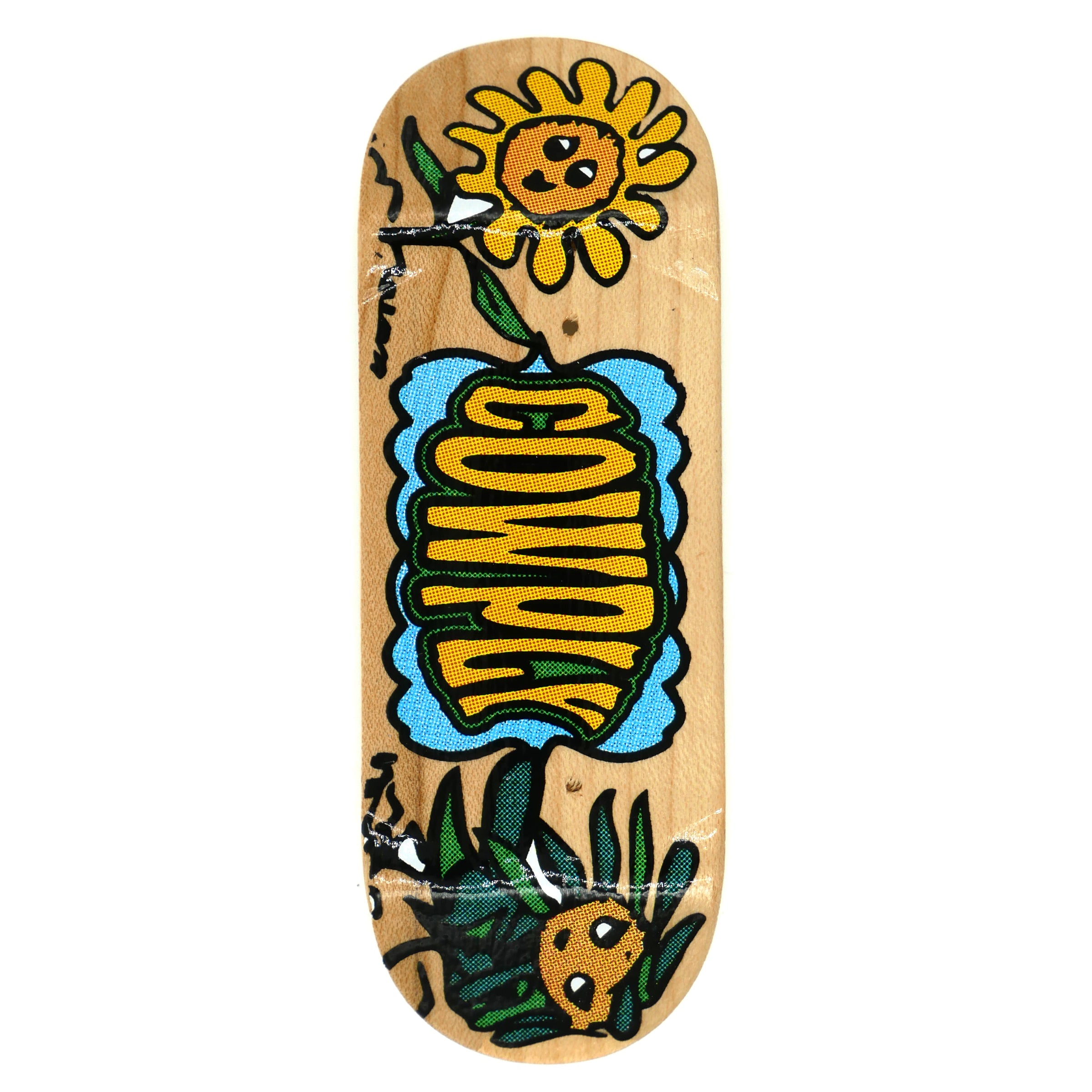 Cowply "Flowers" Fingerboard Deck MINI Skate Shop Cowply    Slushcult