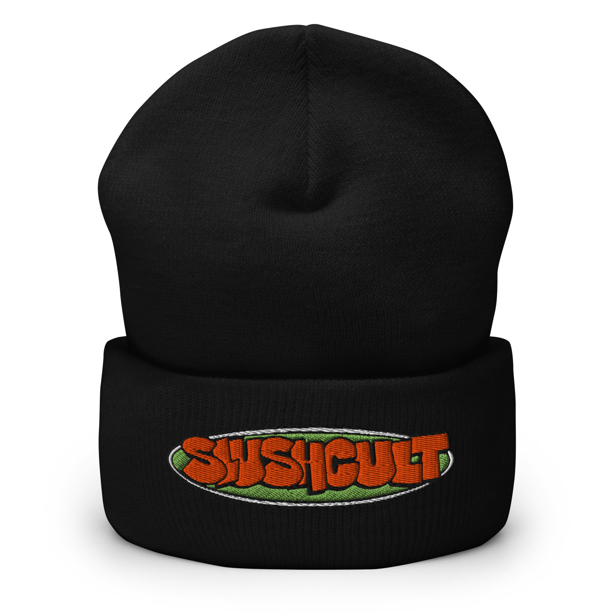 Cuffed Beanie Beanies Slushcult Black Slushcult