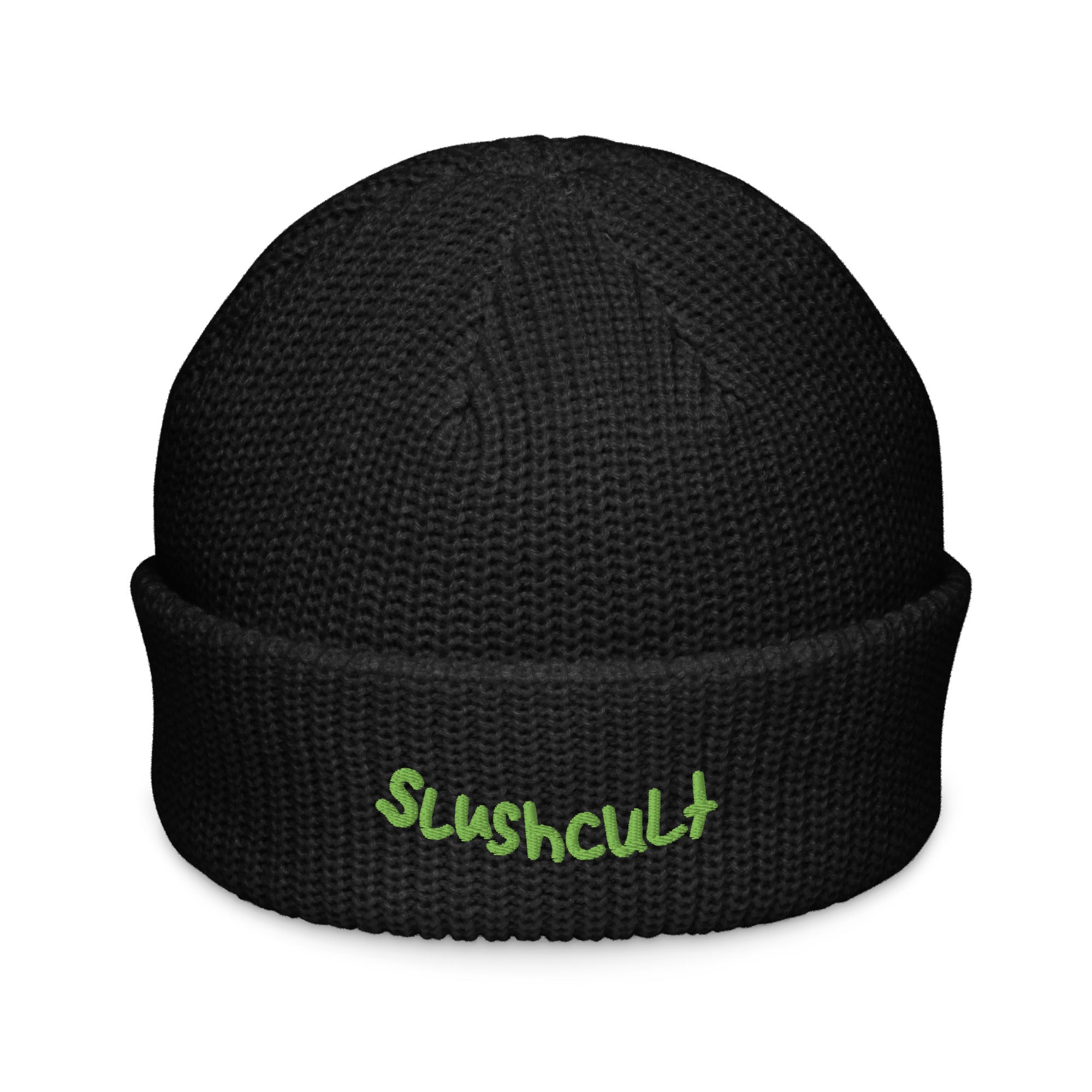 SCRIBBLE BEANIE Slushcult Black Slushcult