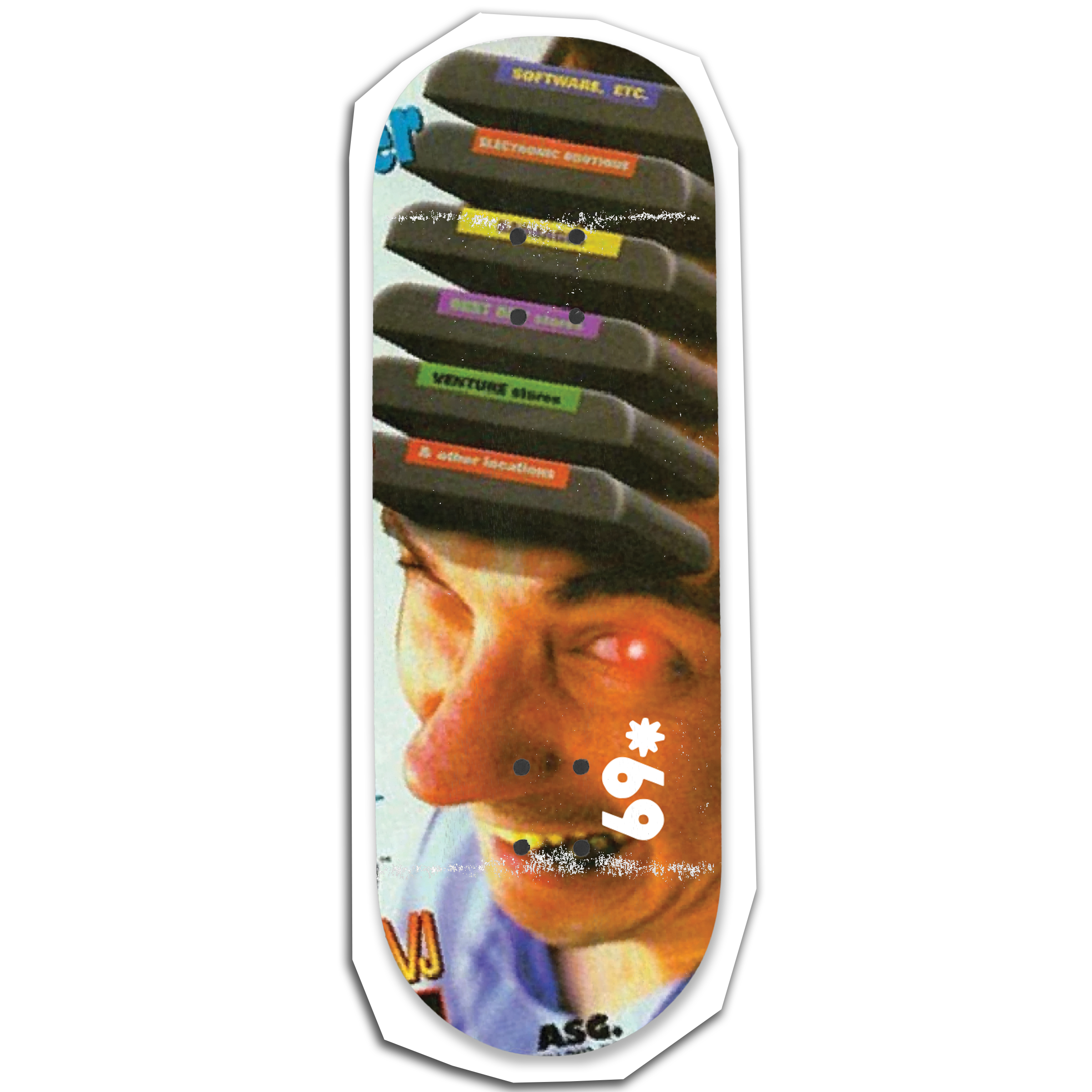 Dial *69 "Instructions" Fingerboard Deck Fingerboard Decks Dial *69 Slushcult