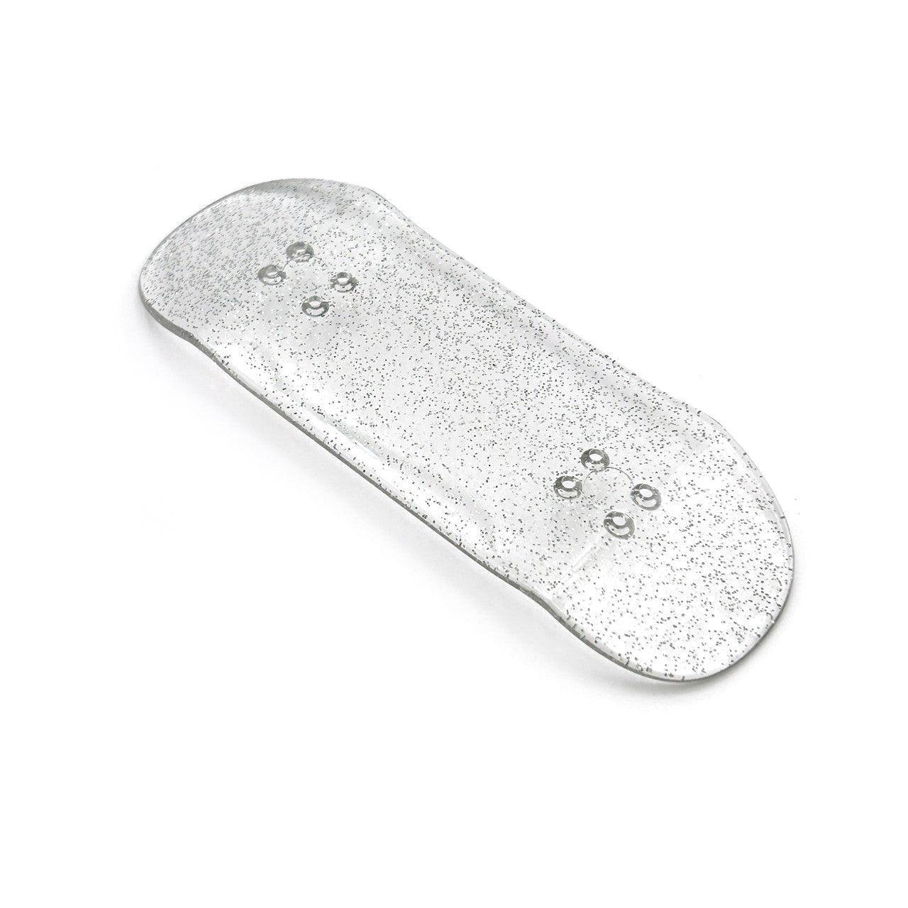 Duck Decks "Silver Glitter" Polycarbonate Deck