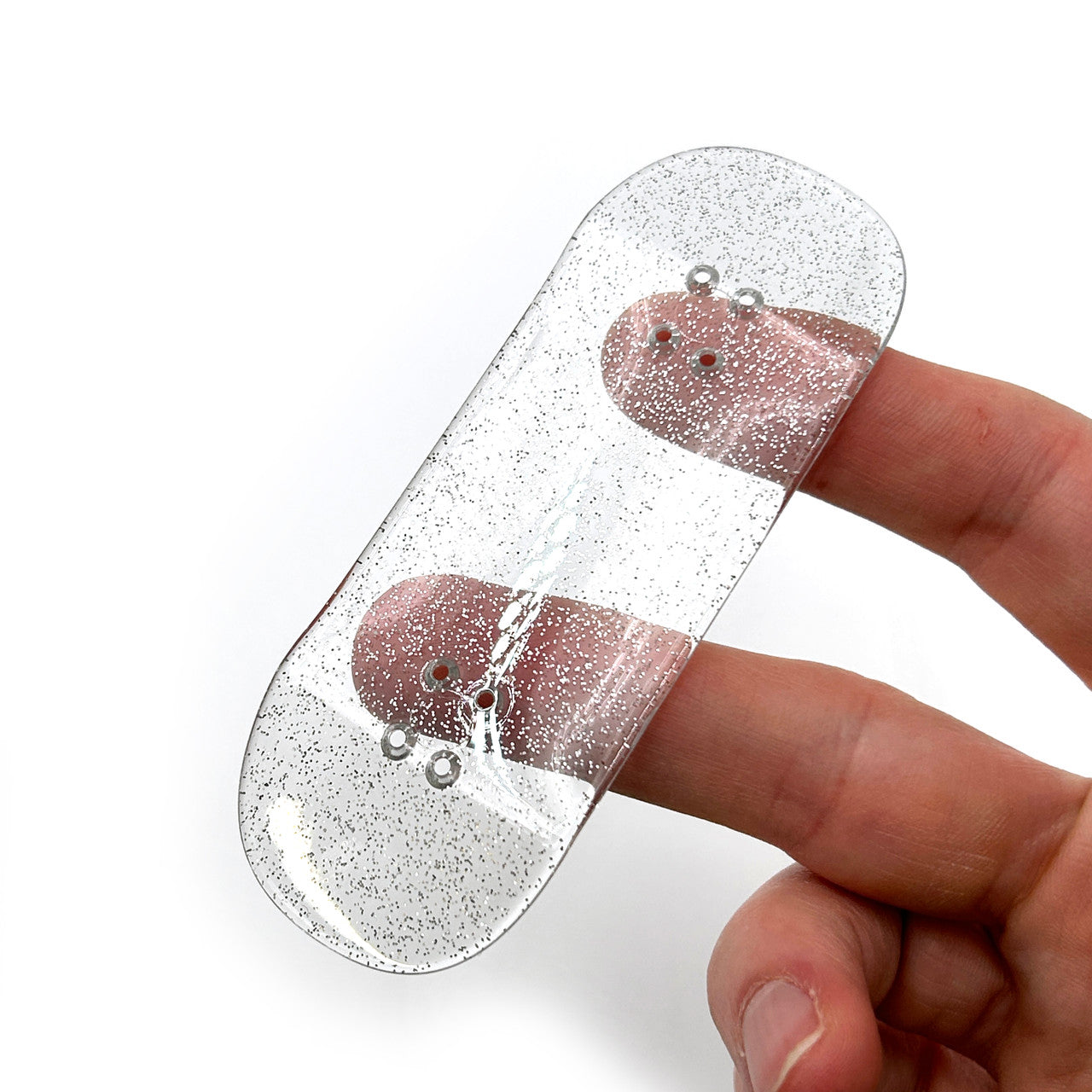 Duck Decks "Silver Glitter" Polycarbonate Deck