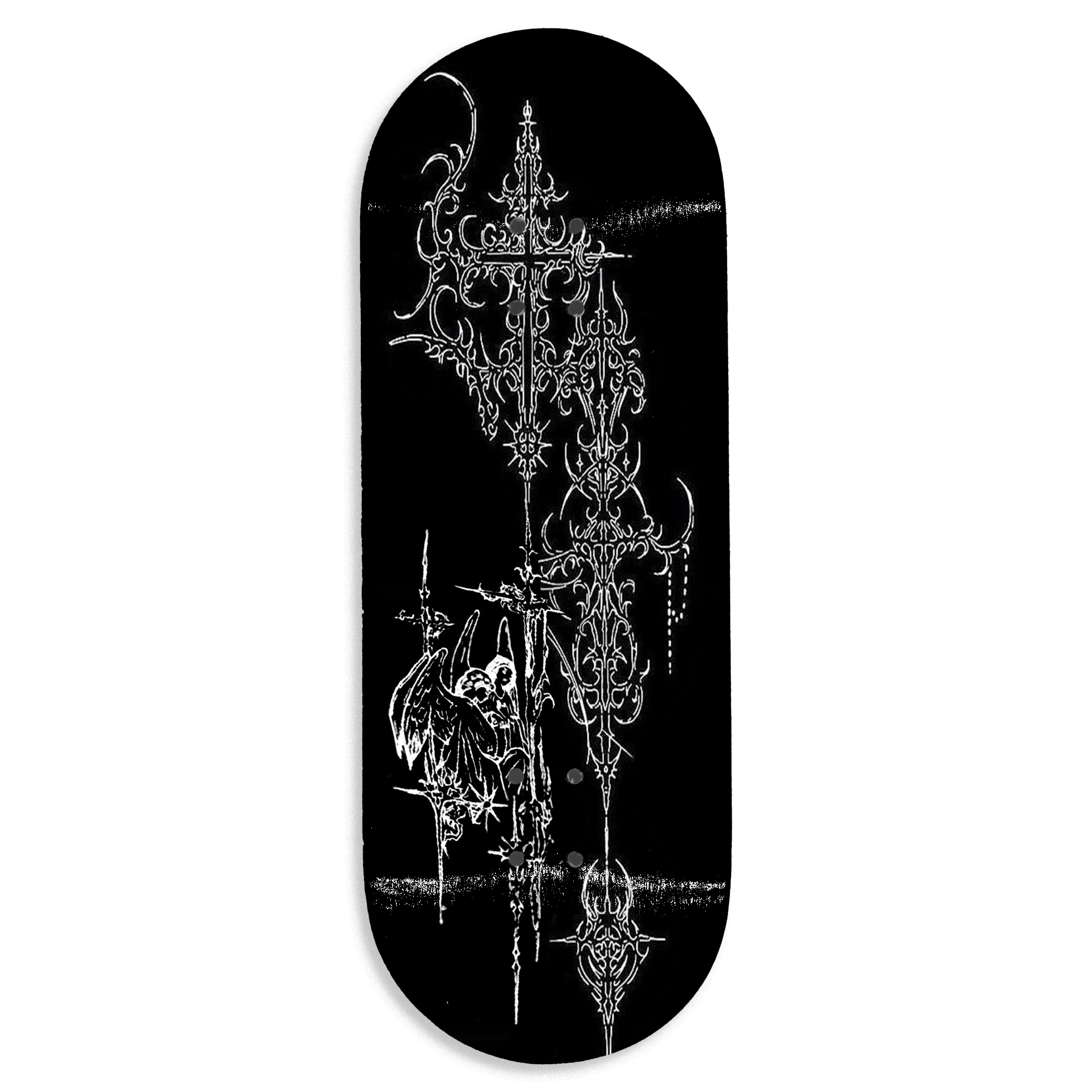 Awful "Gothic" Fingerboard Deck Fingerboard Decks Awful Fingerboards Slushcult