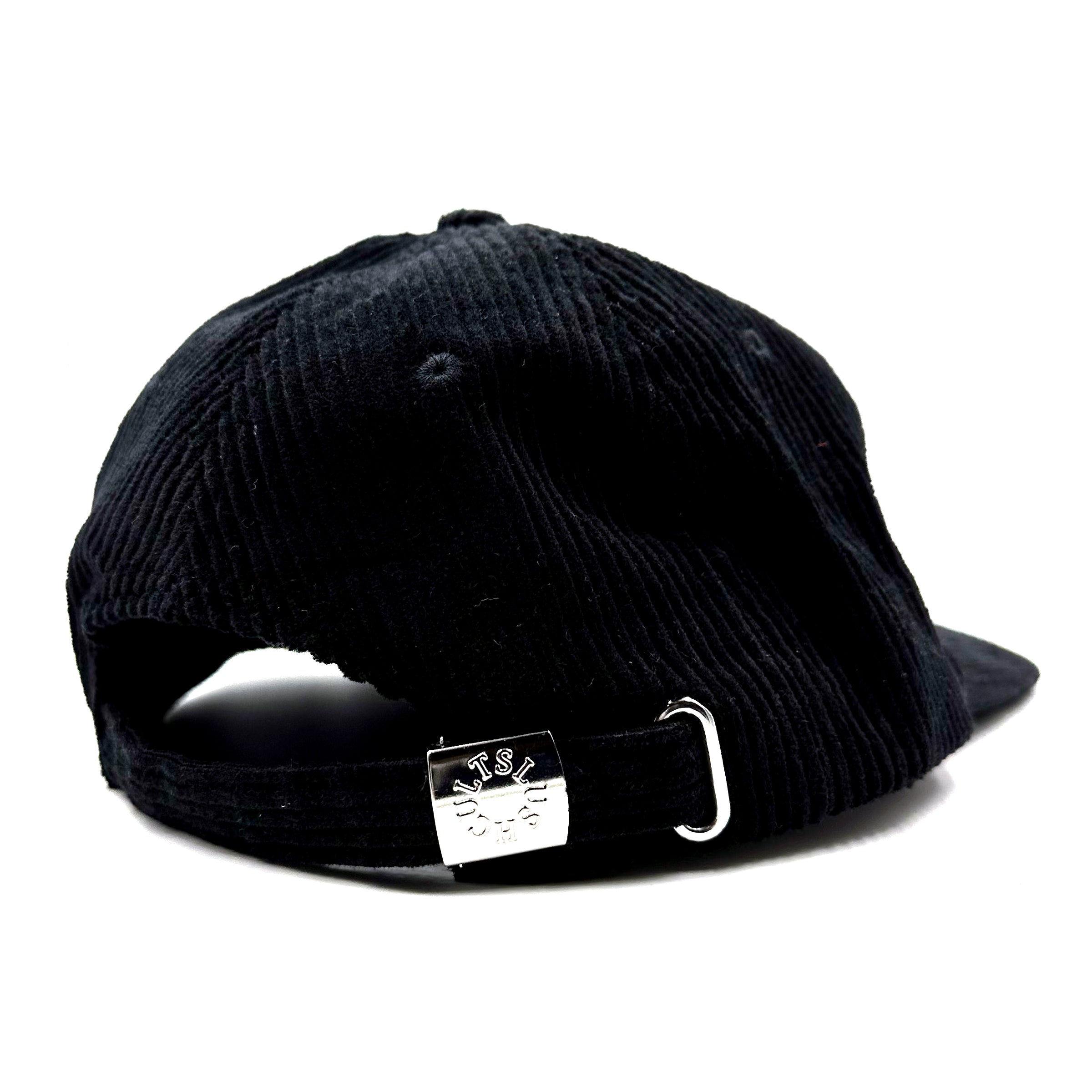 Stack'em Cord Hat Black Headwear Slushcult Slushcult