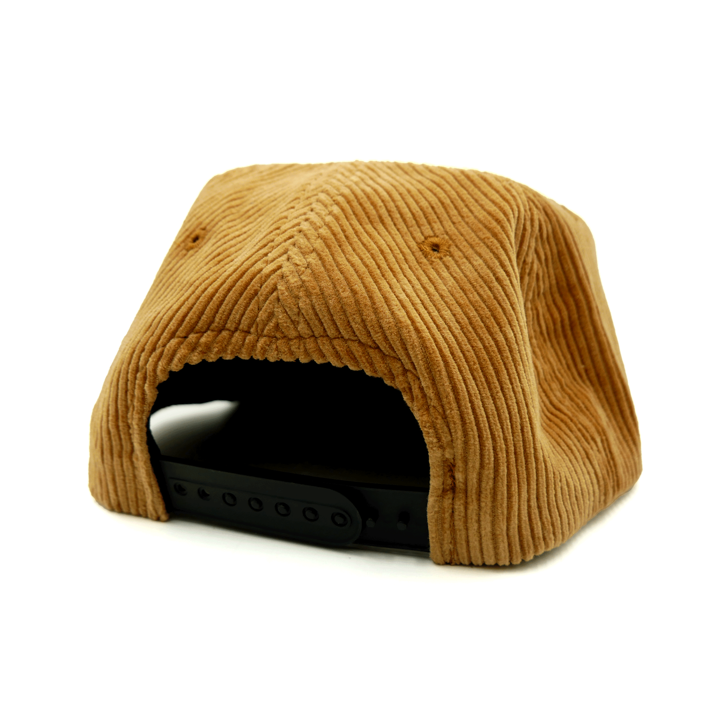Hydrant 5 Panel Corduroy Hat (Brown) Headwear Slushcult Slushcult