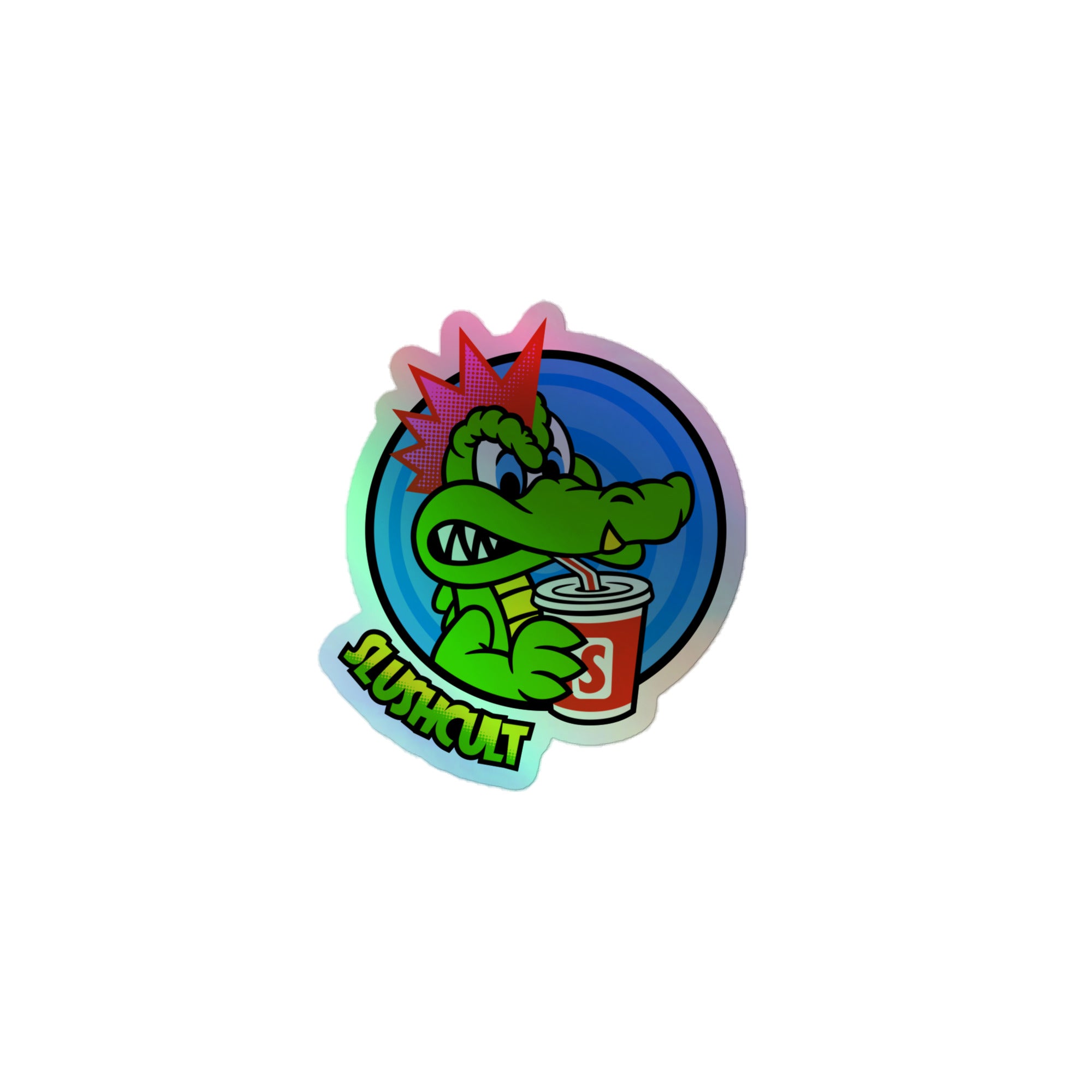 GATOR HOLOGRAPHIC STICKER Slushcult Default Title Slushcult