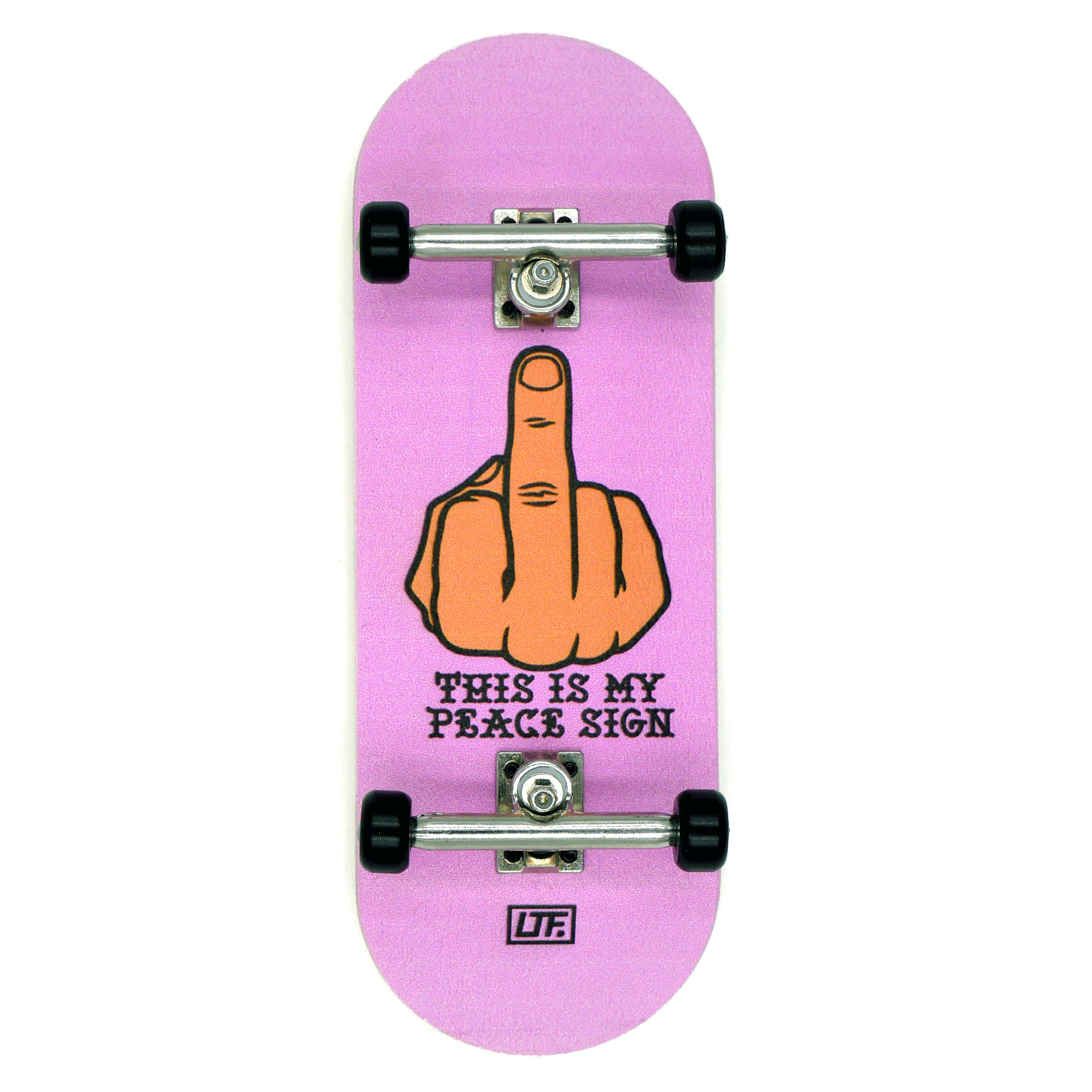 Slushcult x LTF "My Peace Sign" Grom Fingerboard Complete Fingerboard Completes Slushcult Slushcult
