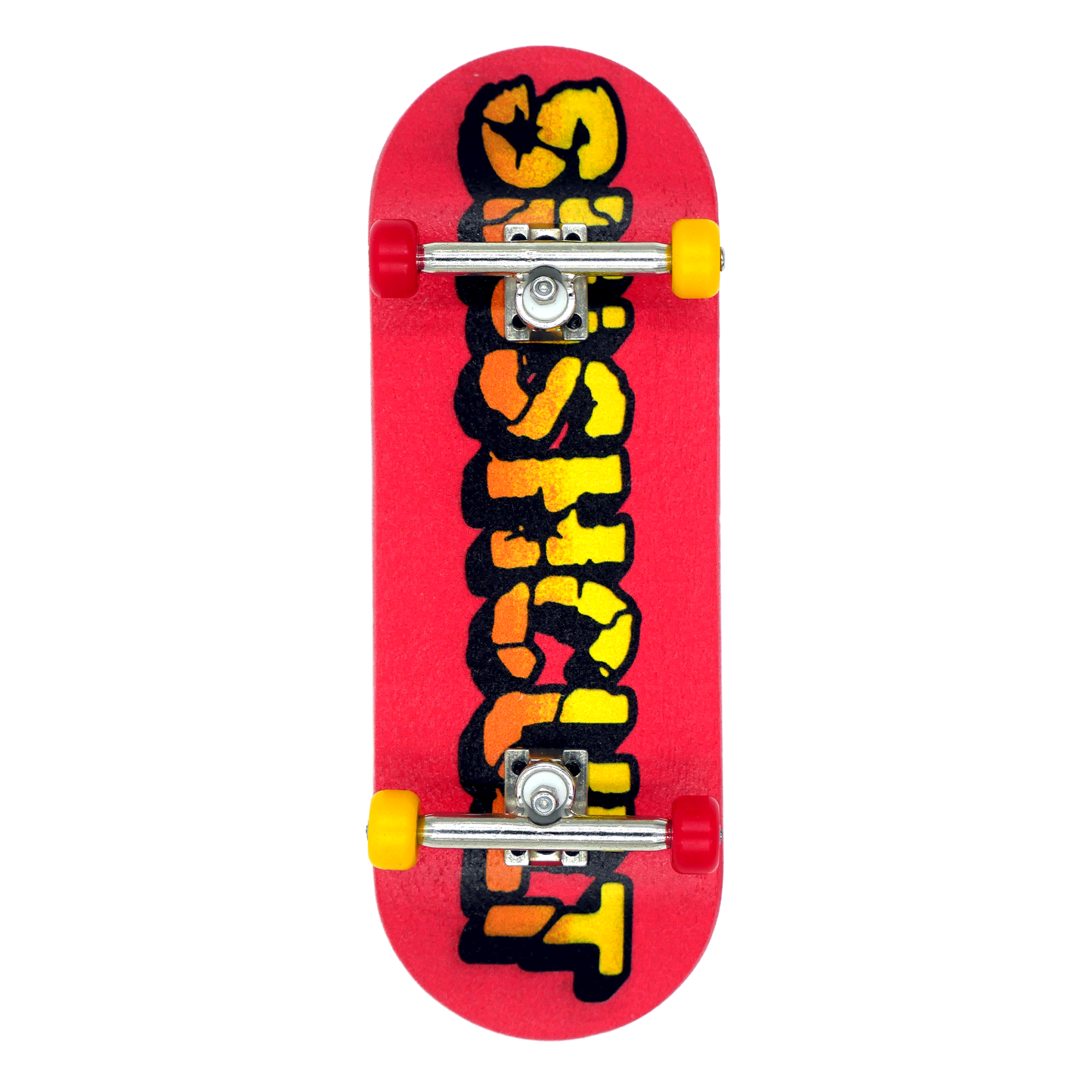 Slushcult Grom Series Fingerboard Complete - Test Of Time (Red) Fingerboard Completes Slushcult Slushcult