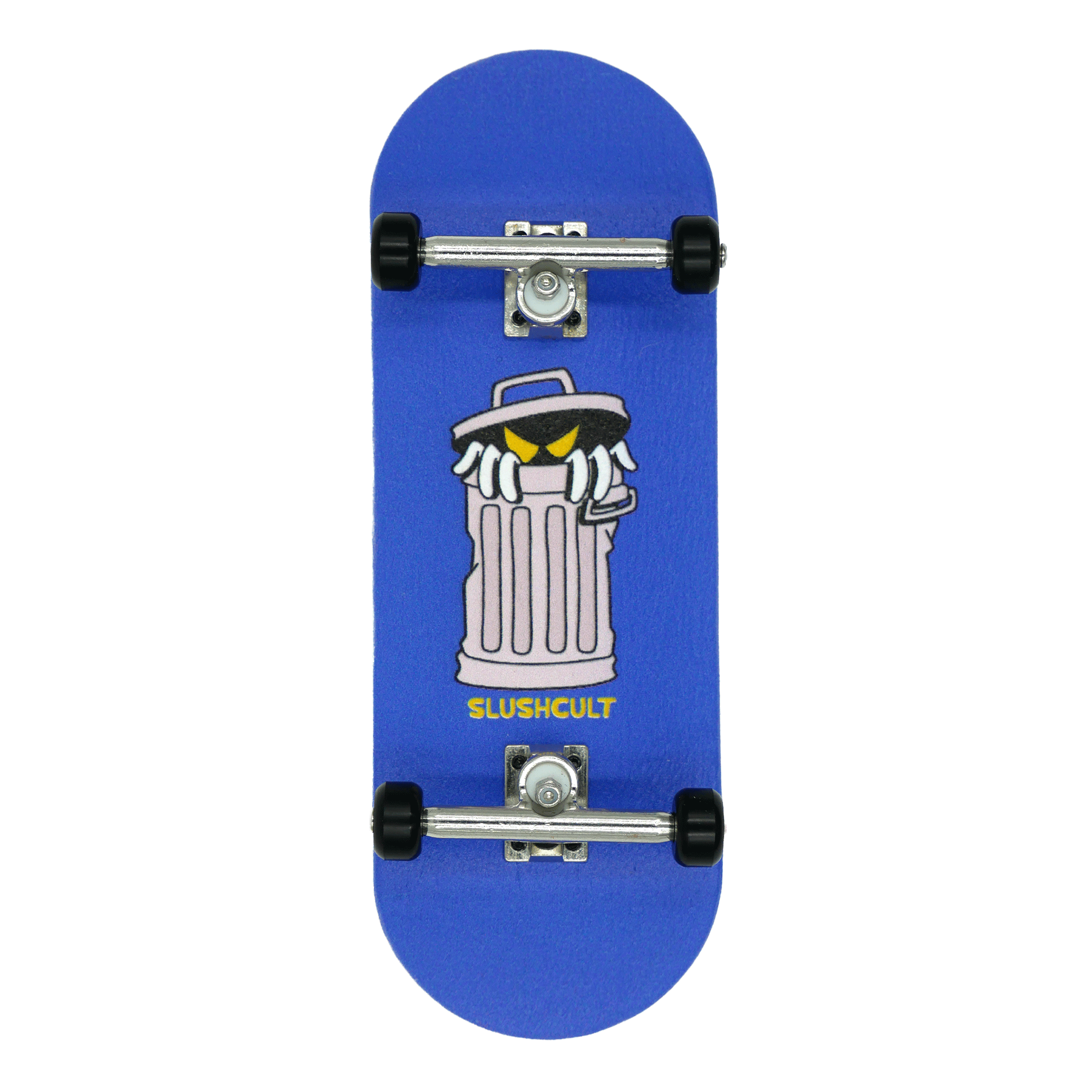 Slushcult Grom Series Fingerboard Complete - Trash (Blue) Fingerboard Completes Slushcult Slushcult