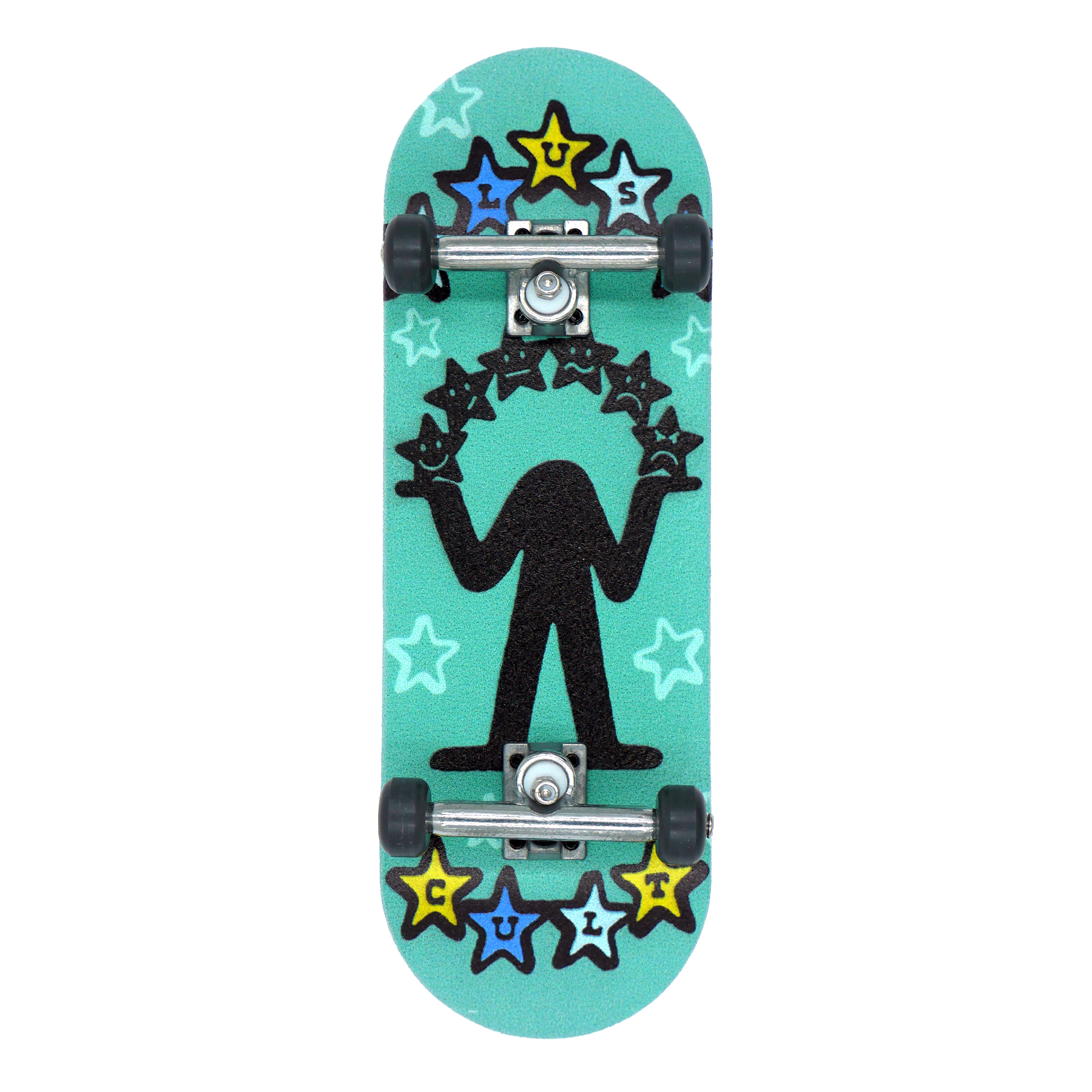 Slushcult Grom Series Fingerboard Complete - Star Boy Fingerboard Completes Slushcult Slushcult