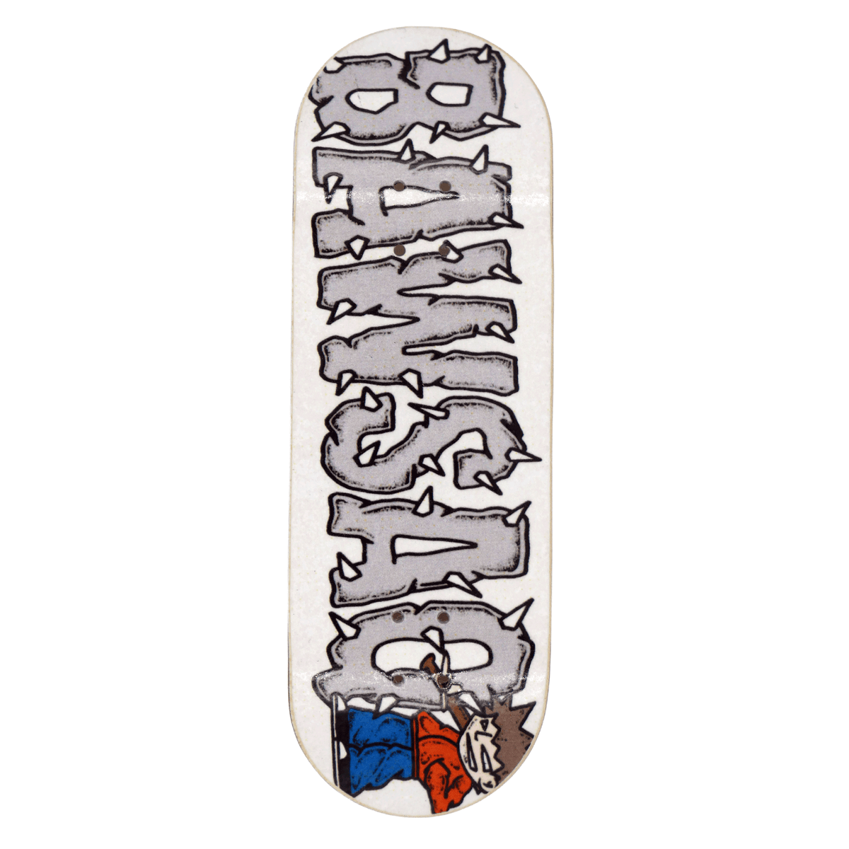 Bawsaq "Spiky Dude" Fingerboard Deck Fingerboard Decks Bawsaq Slushcult