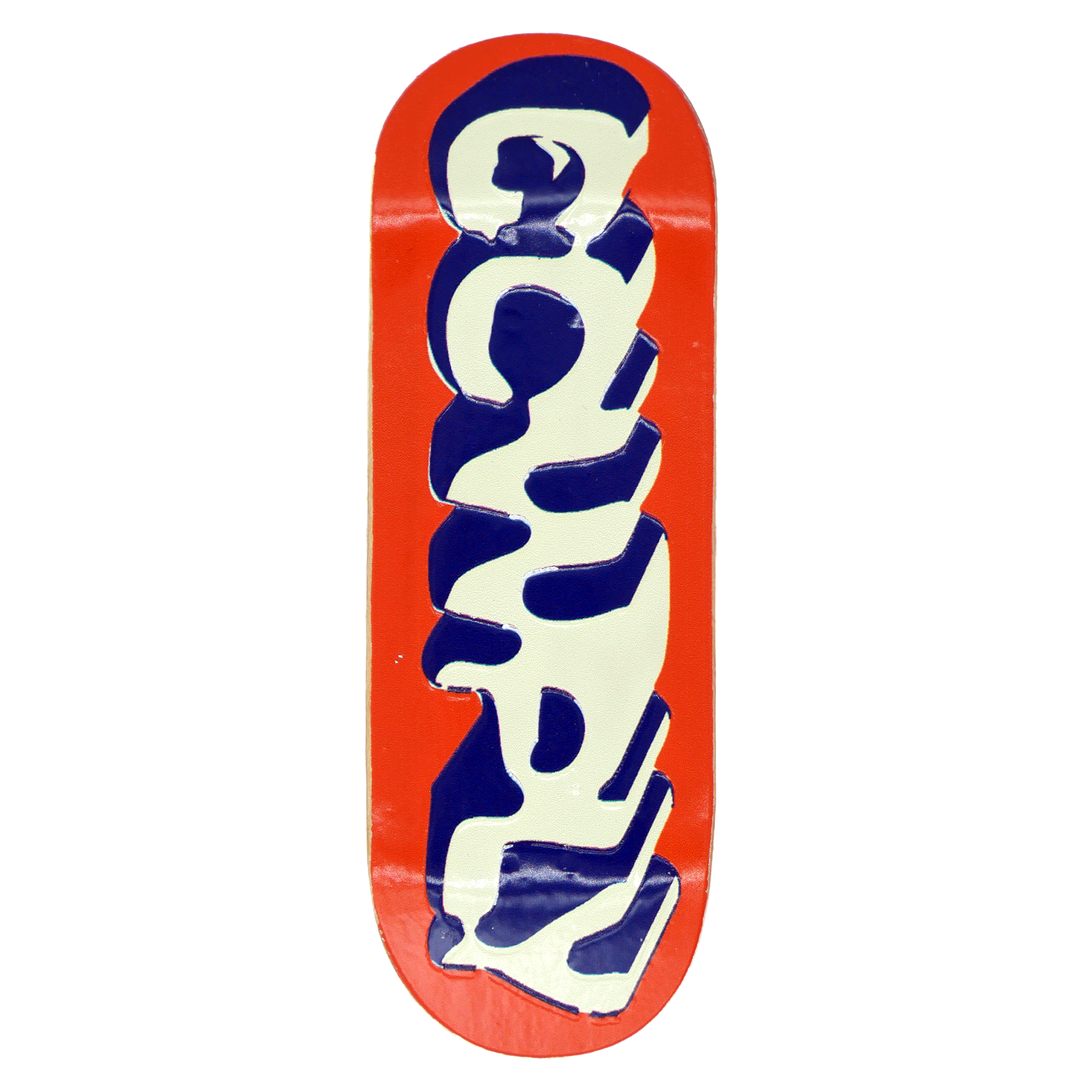 Cowply "Orange Word Mark" Fingerboard Deck