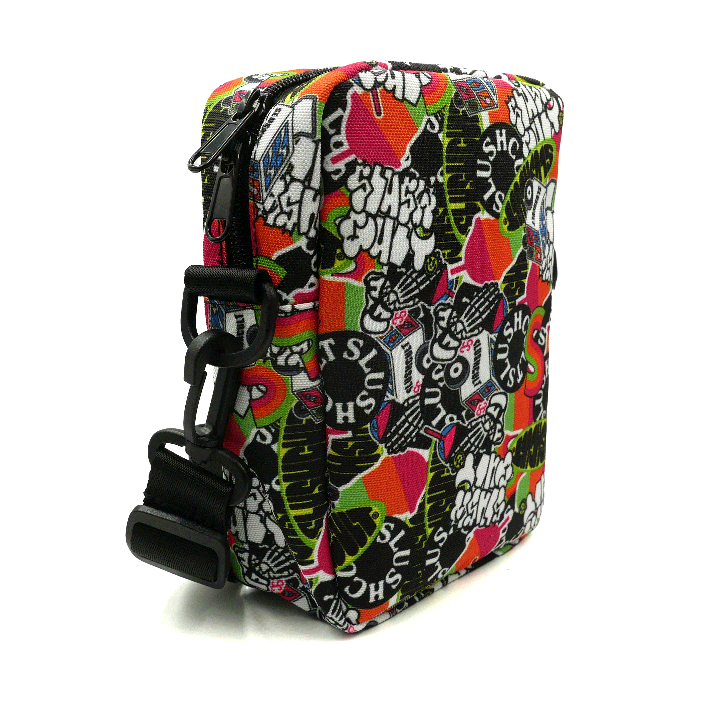 Anywhere Side Bag "Sticker Slap V2" Print Bags Slushcult Slushcult