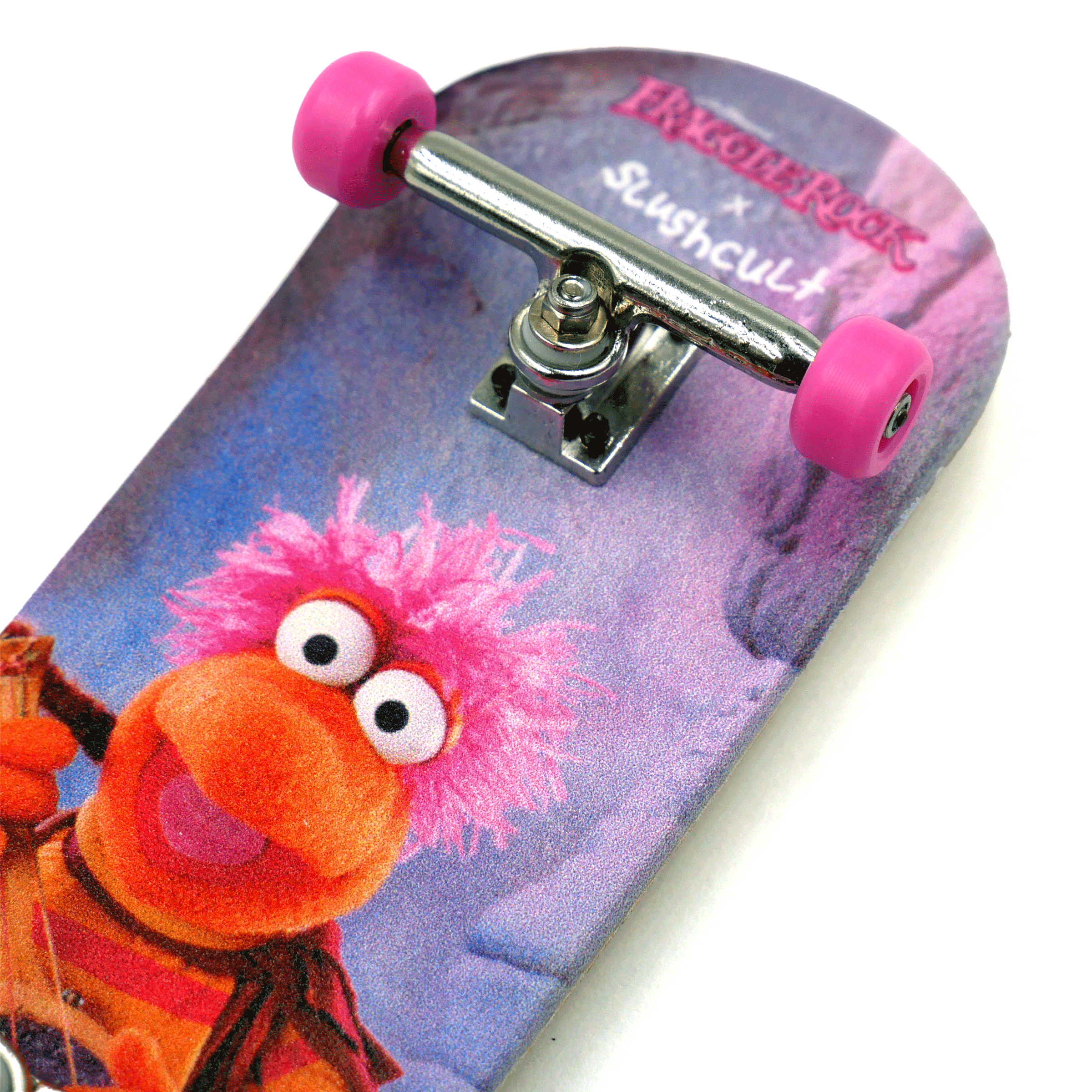 Slushcult x Fraggle Rock Grom Fingerboard Complete - Gobo Fingerboard Completes Slushcult Slushcult