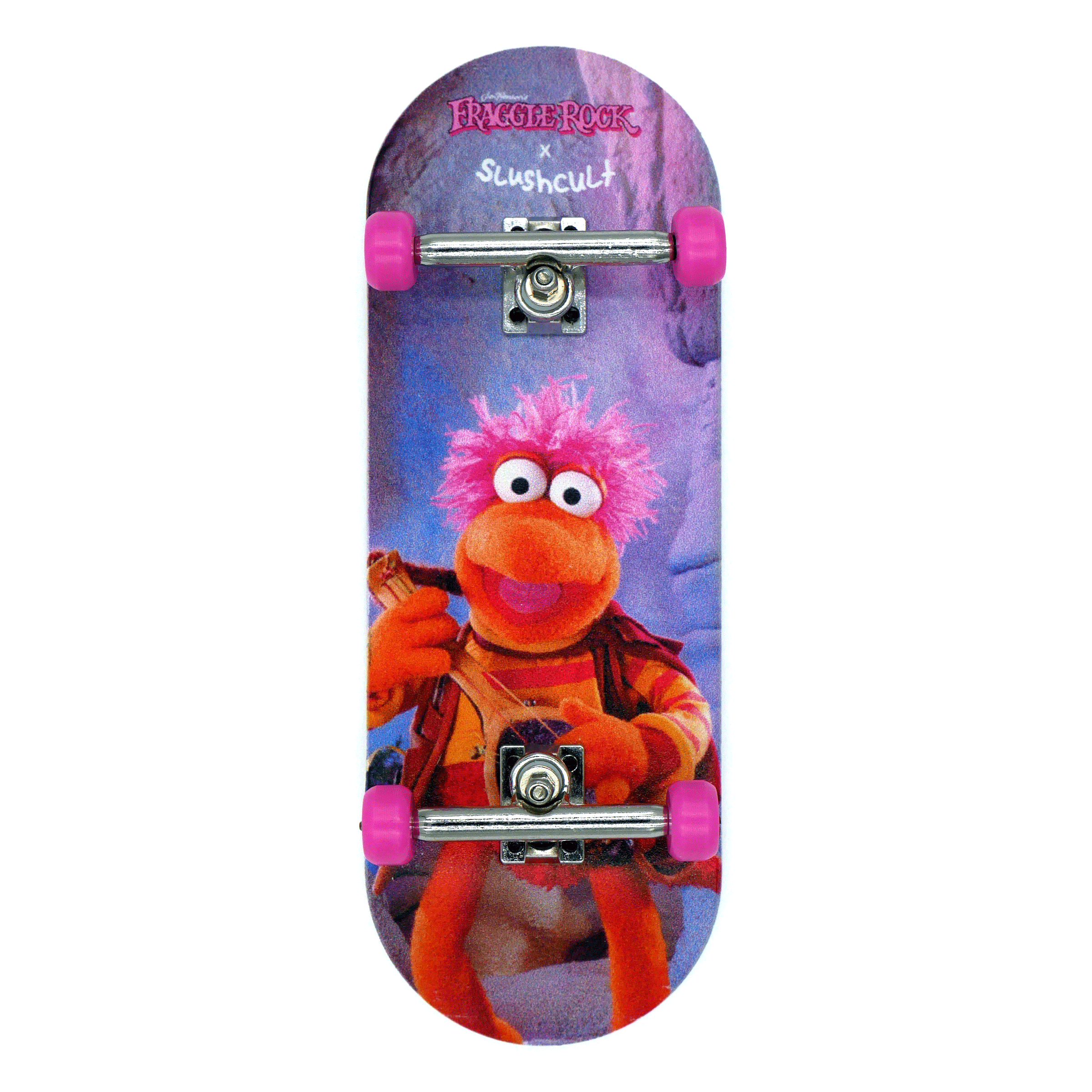 Slushcult x Fraggle Rock Grom Fingerboard Complete - Gobo Fingerboard Completes Slushcult Slushcult
