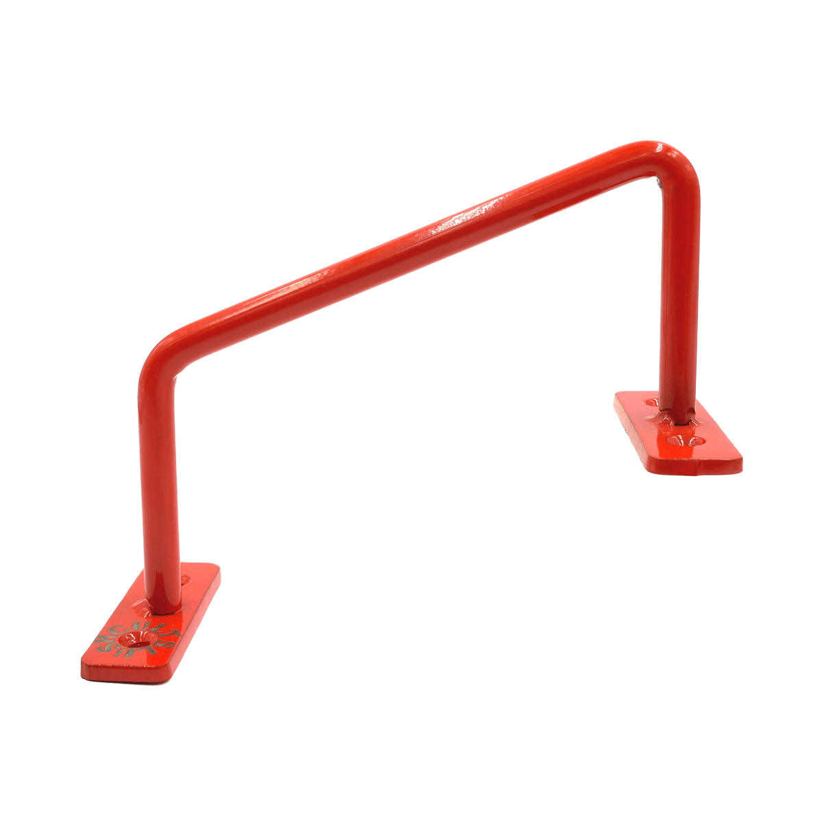 Slushcult D.I.Y. Down Rail (3 Stair) (Orange) Fingerboard Obstacles Slushcult Slushcult