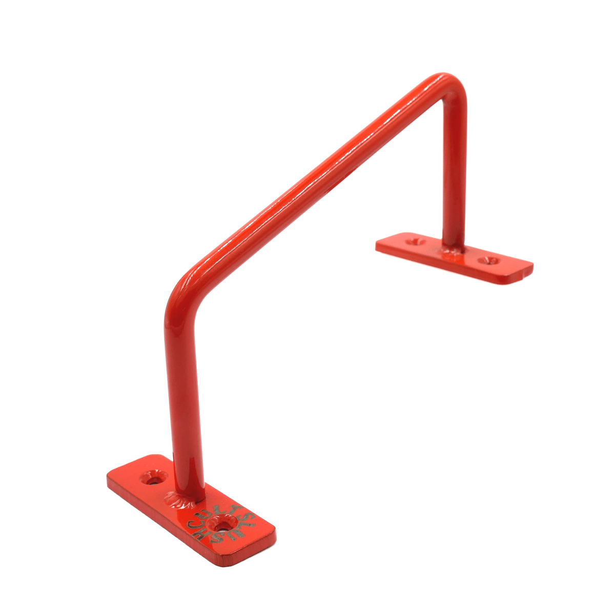 Slushcult D.I.Y. Down Rail (3 Stair) (Orange) Fingerboard Obstacles Slushcult Slushcult