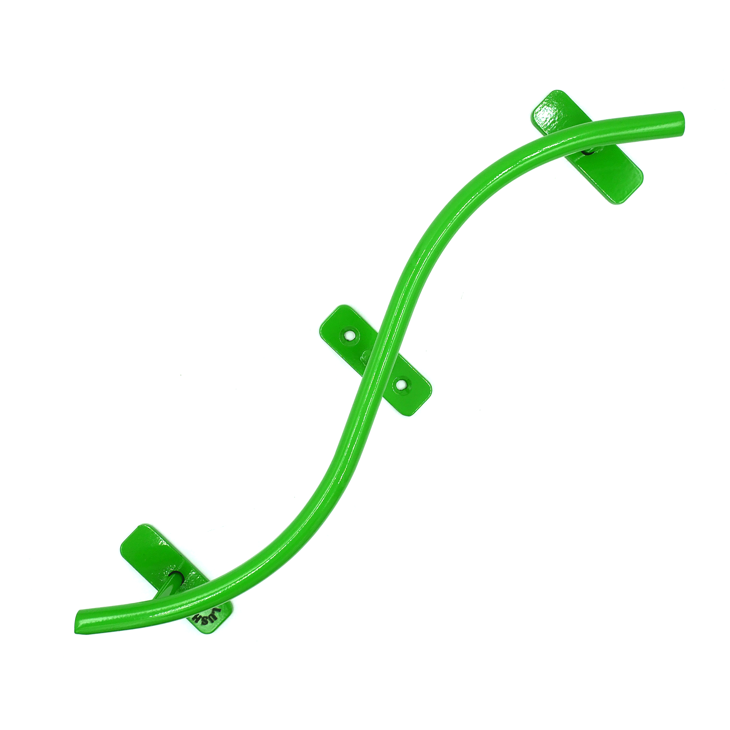 Slushcult "S" Rail (Lime Green) Fingerboard Obstacles Slushcult Slushcult