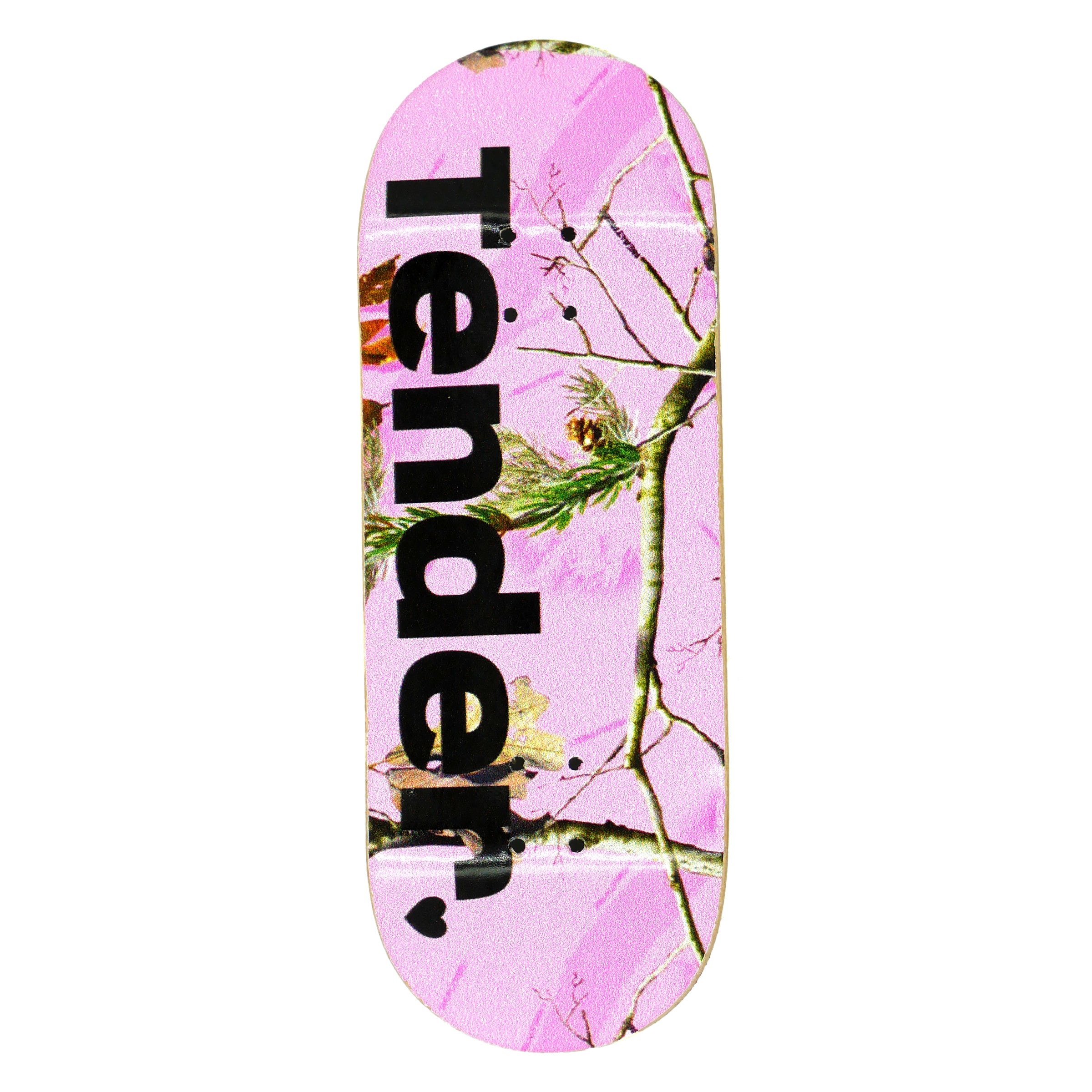 Tender "Tree Camo" Pro Fingerboard Deck MINI Skate Shop Tender    Slushcult