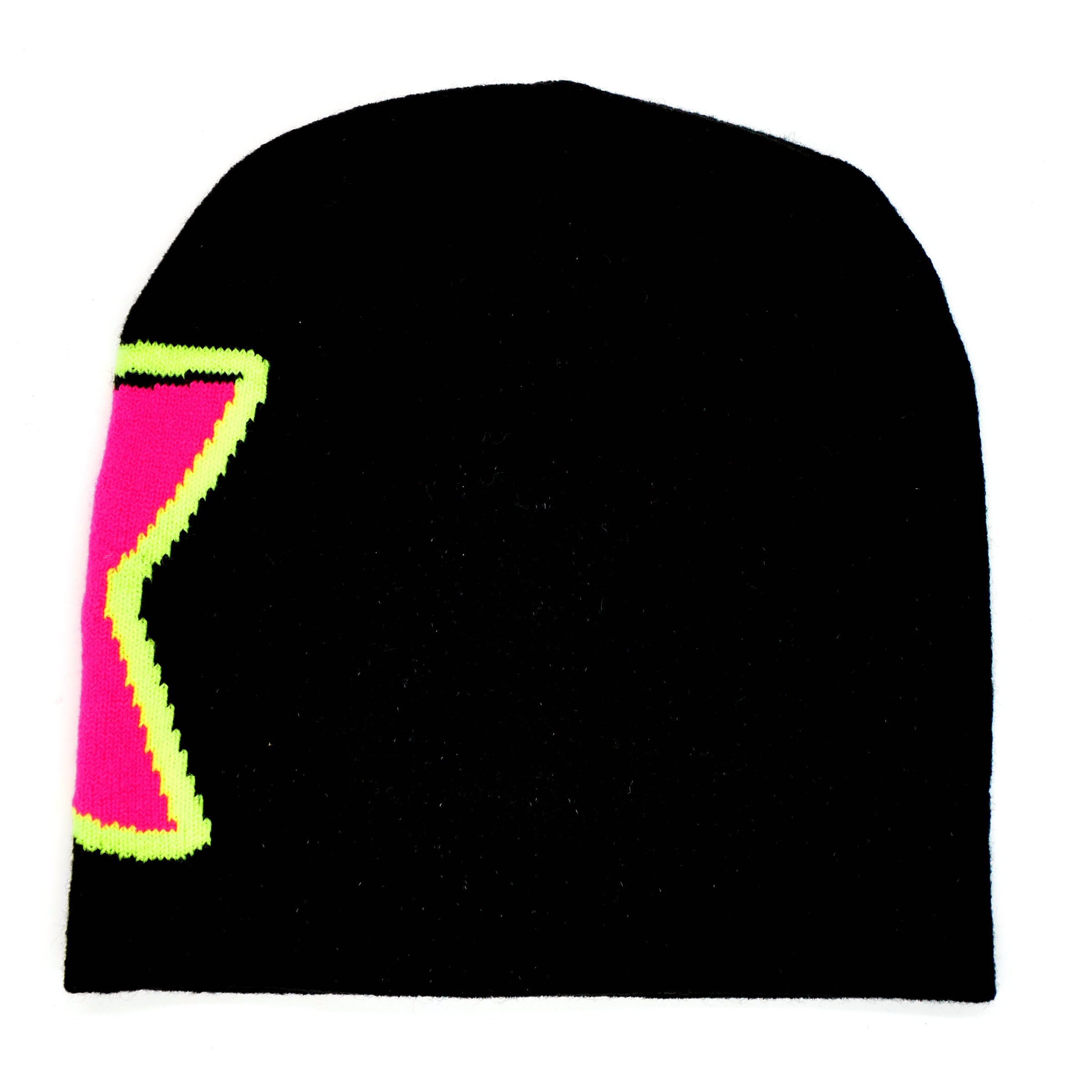 Inverted Star Skull Cap Beanie (Black) Beanies Slushcult Slushcult
