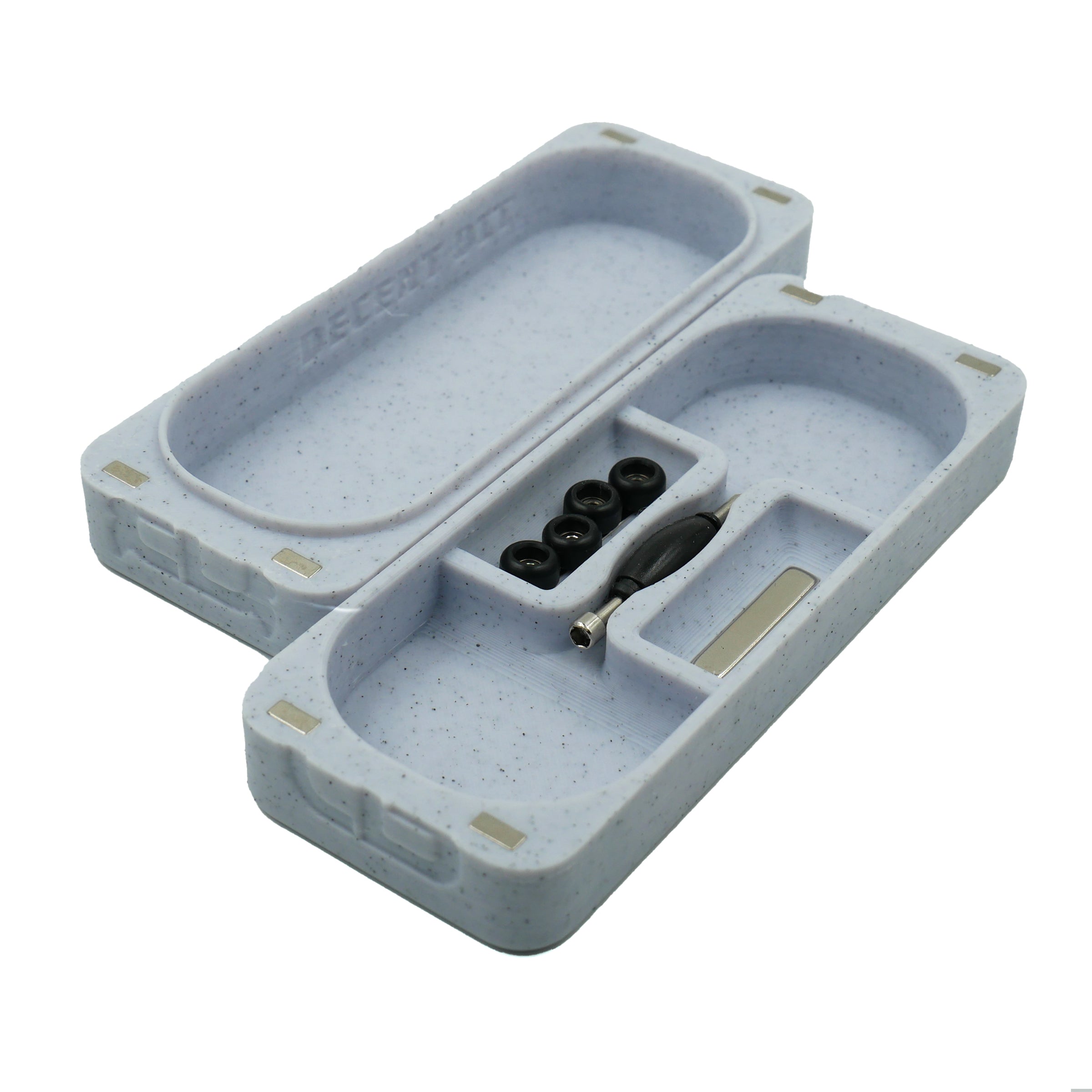 Decent Bit Coffin Carrying Case (Cement) Fingerboard Accessories Decent Bit    Slushcult