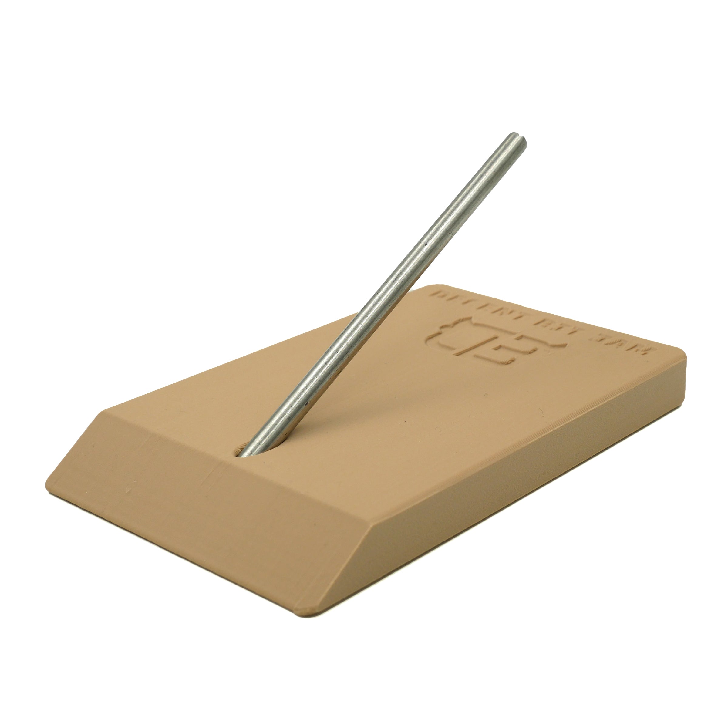 Decent Bit Pole Jam (Tan) Fingerboard Obstacles Decent Bit    Slushcult