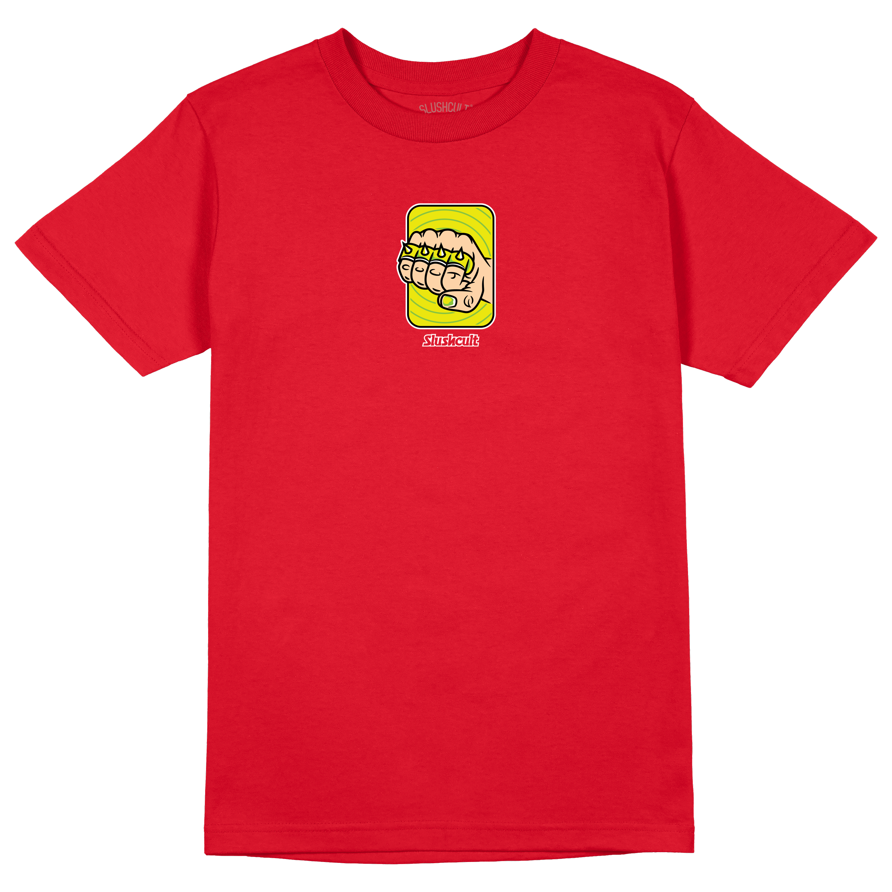 KNUCKS TEE Tees Slushcult Red S Slushcult