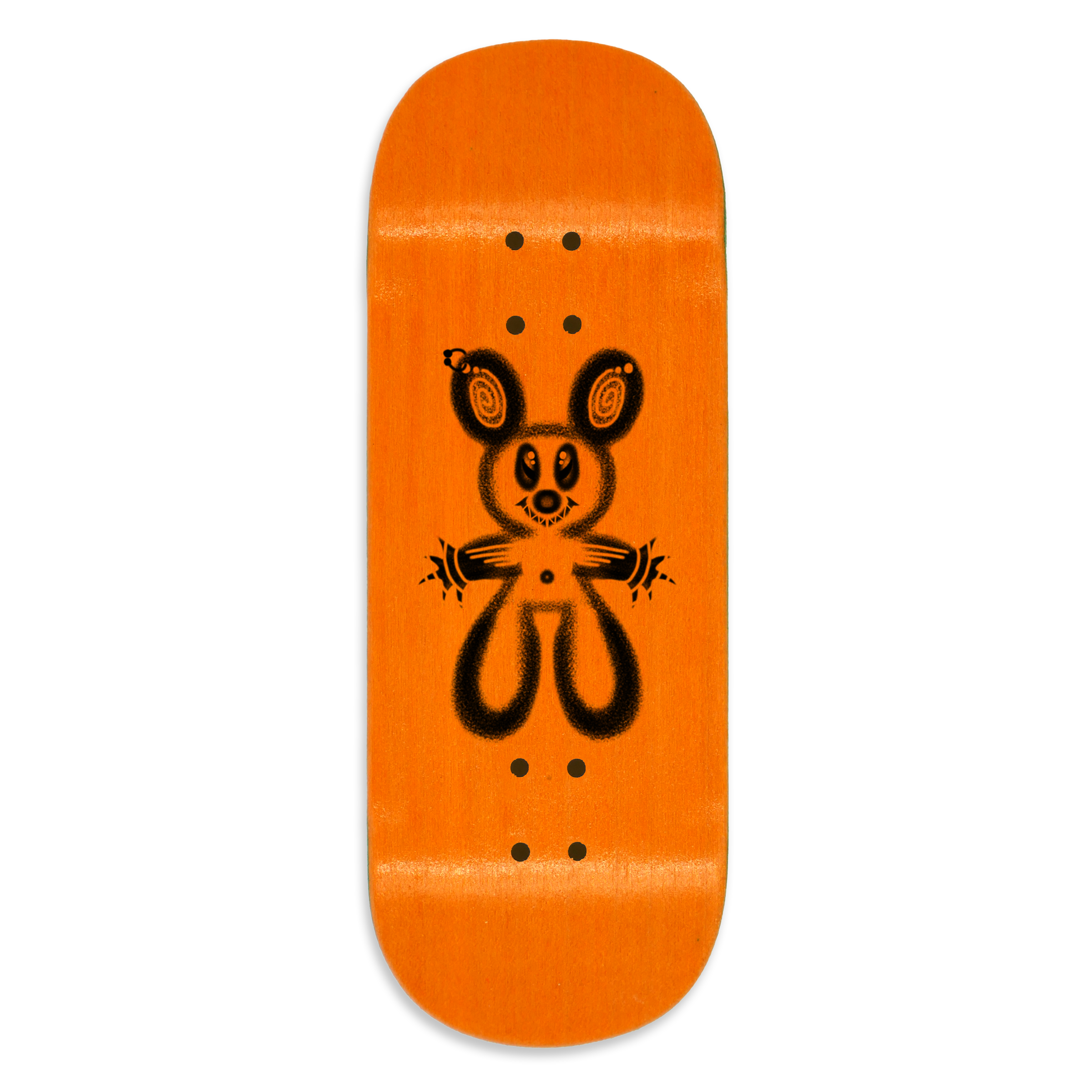 Slushcult x Ollie "Bear" Shop Fingerboard Deck (Clear) Slushcult x DK Decks Slushcult Slushcult