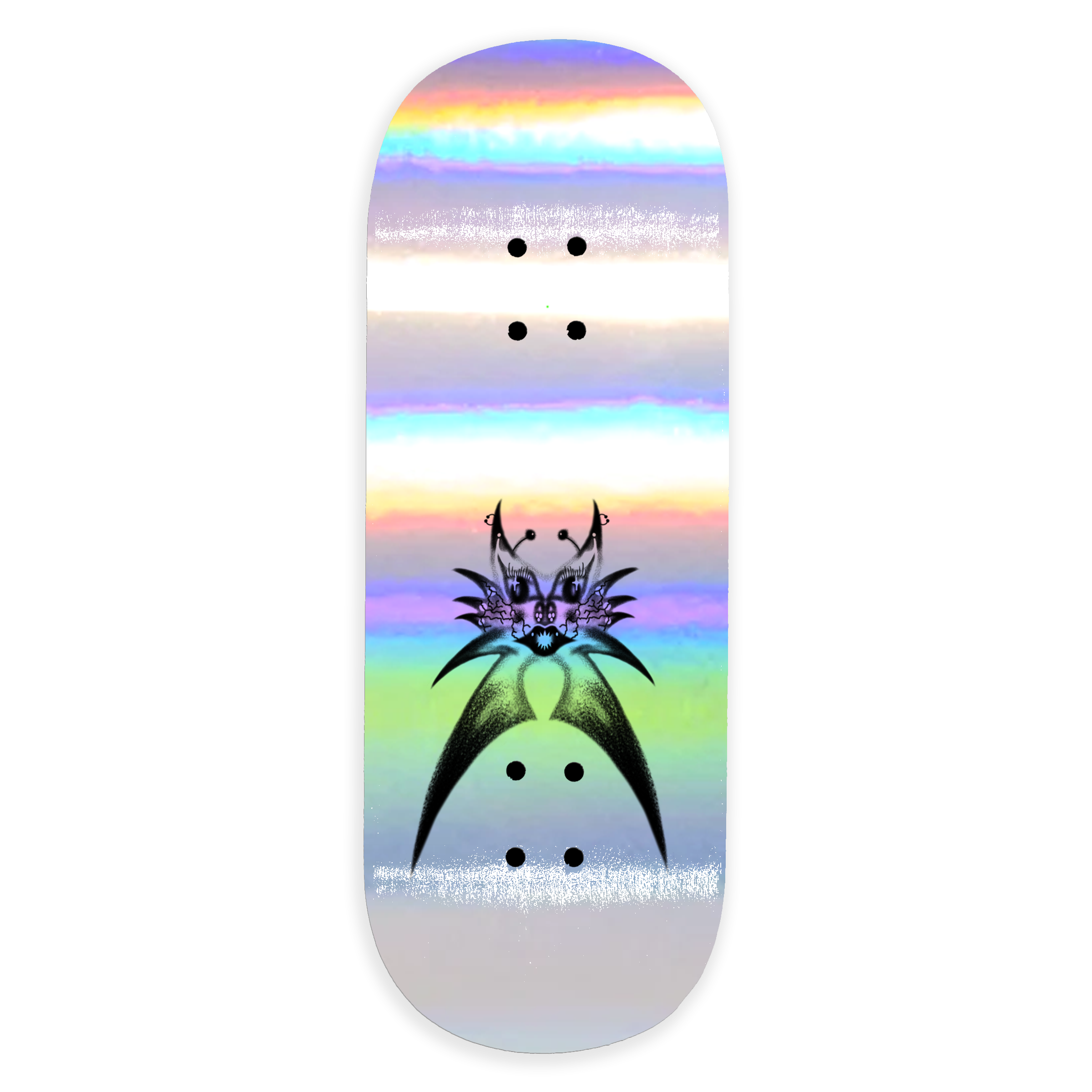 Slushcult x Ollie "Inner Beauty" Shop Fingerboard Deck (Halo) Slushcult x DK Decks Slushcult Slushcult