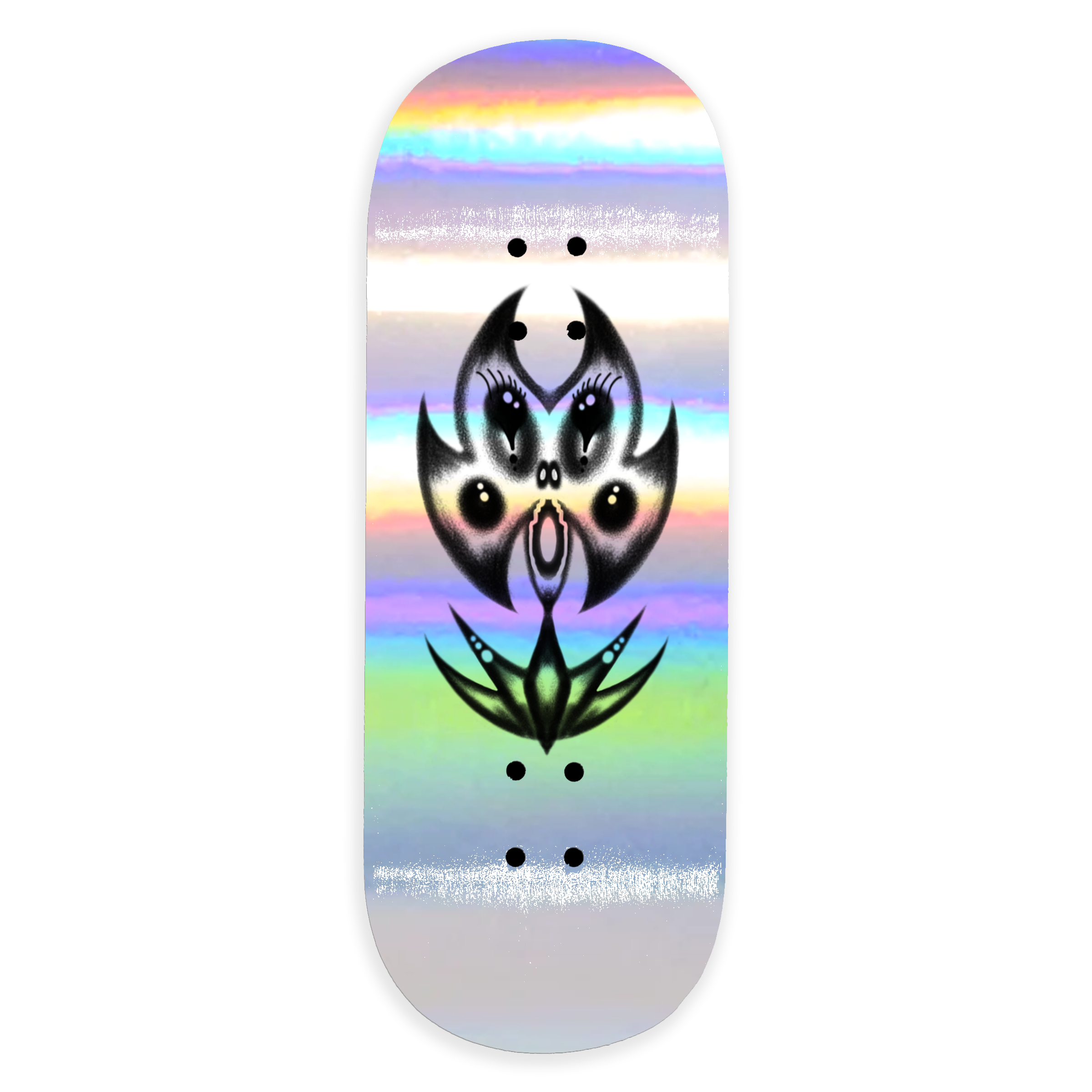 Slushcult x Ollie "Lotus" Shop Fingerboard Deck (Halo) Slushcult x DK Decks Slushcult Slushcult