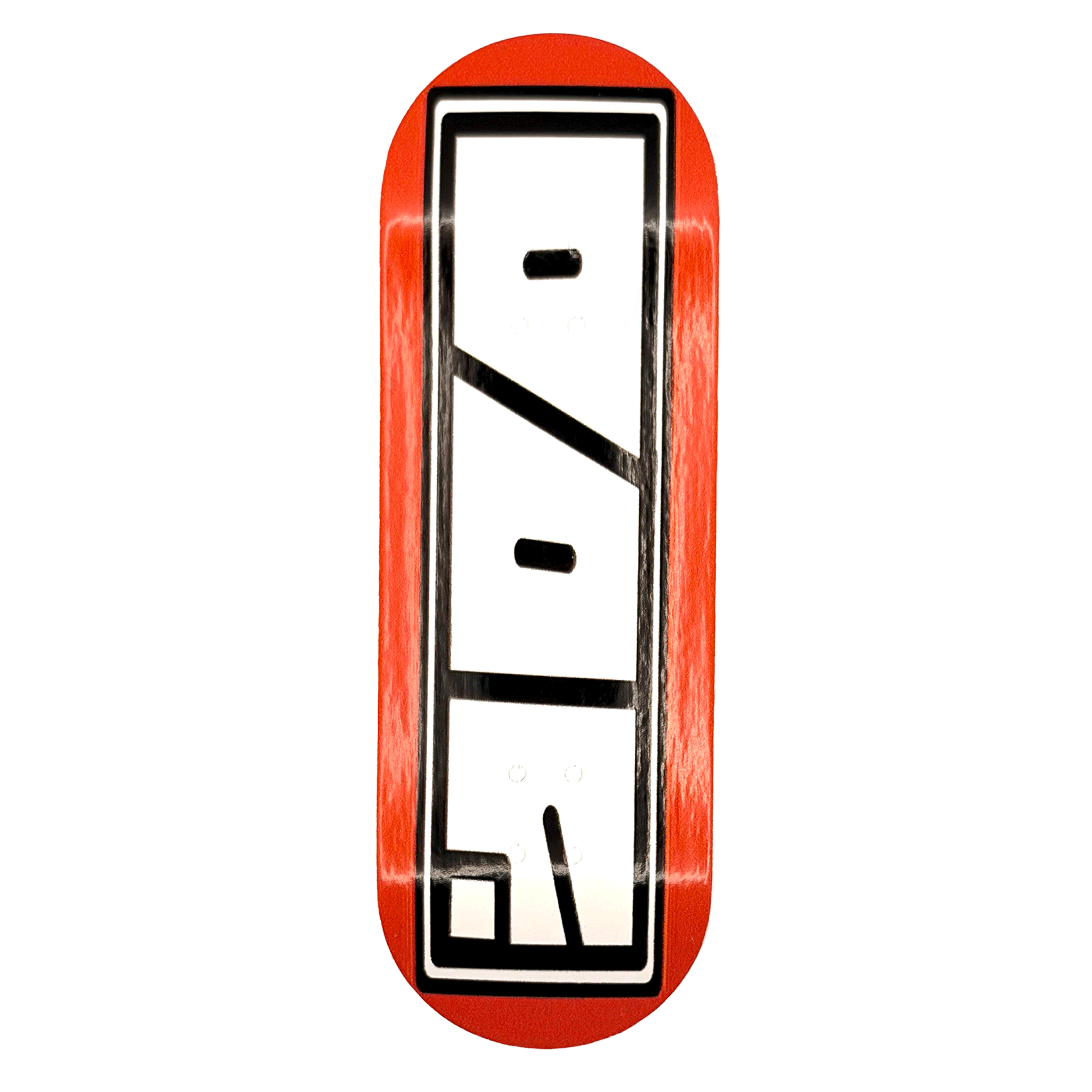 Oof "Big Oof" Red Deck Fingerboard Decks Oof Slushcult