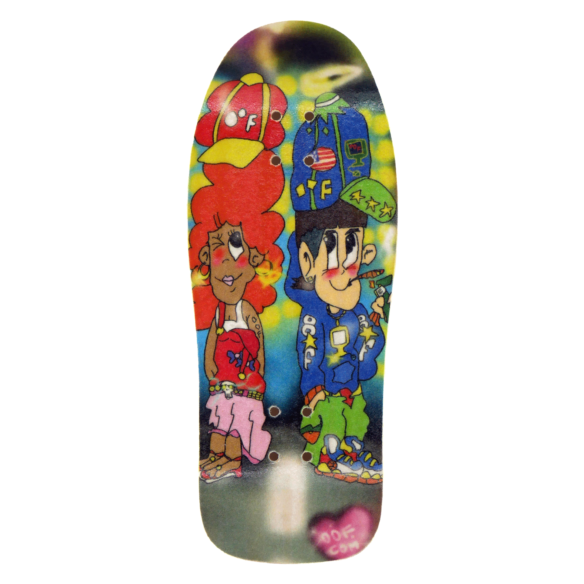 Oof "Mad.fac3 " Fingerboard Deck Fingerboard Decks Oof Slushcult