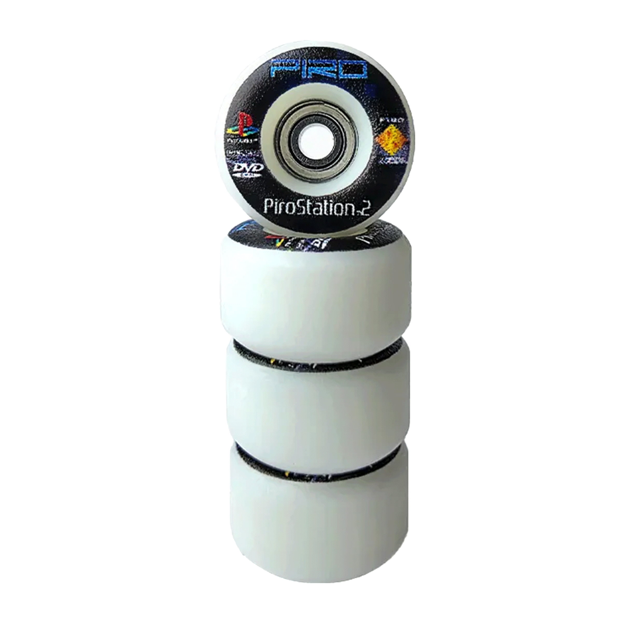 Piro Wheels "PiroStation" – Real Wear Graphic Performance Wheels Fingeboard Wheels Piro Wheels Slushcult