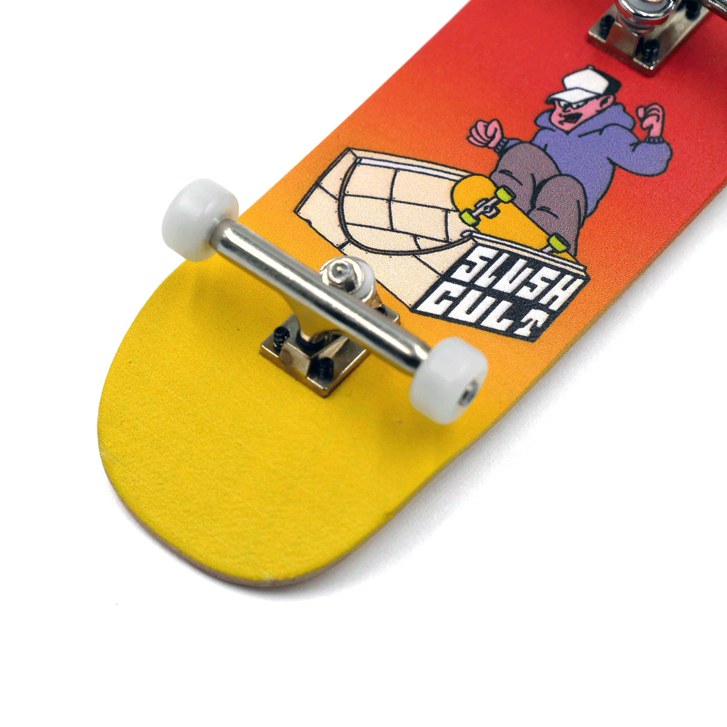 Slushcult "Grom" Series 12 Fingerboard Complete - Pipe Fingerboard Completes Slushcult Slushcult