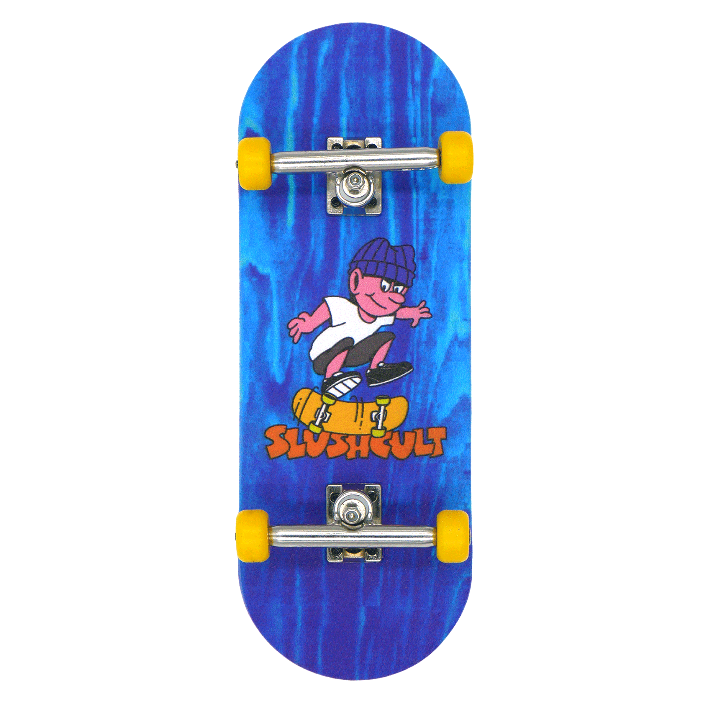 Slushcult "Grom" Series 12 Fingerboard Complete - Kickflip Fingerboard Completes Slushcult Slushcult