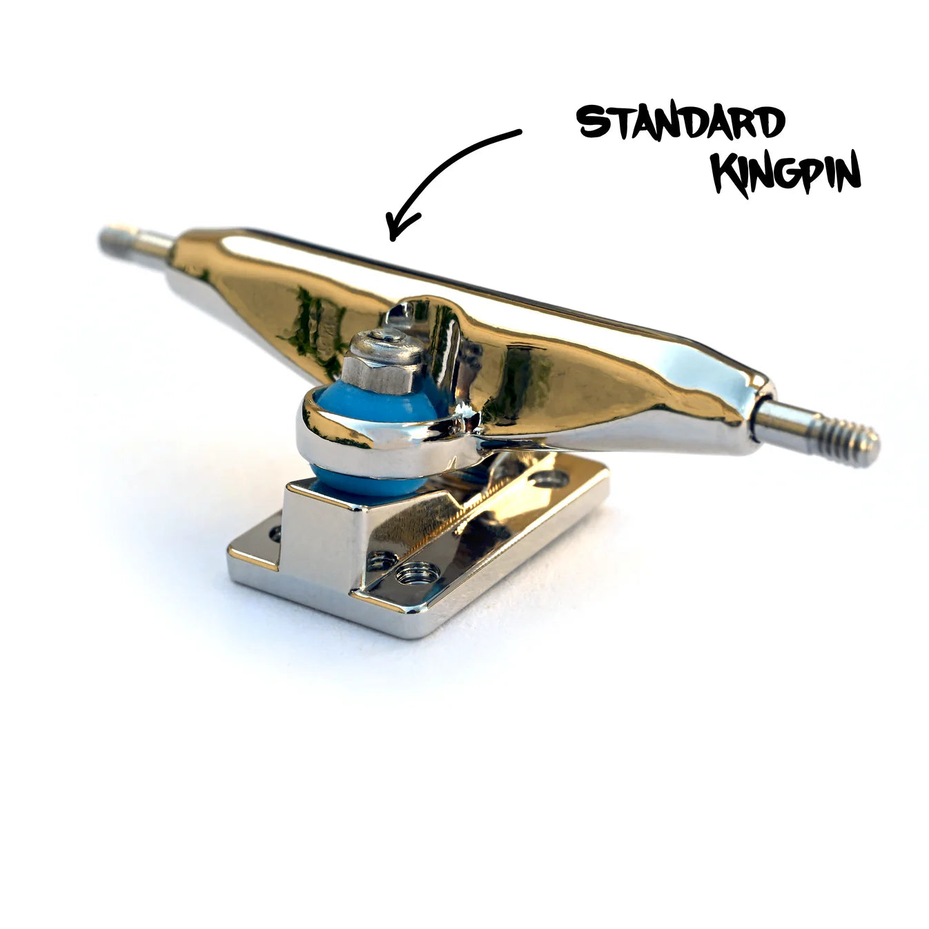 Trux by Deli Decks Chrome - Standard (36mm) Fingerboard Trucks Deli Decks Slushcult