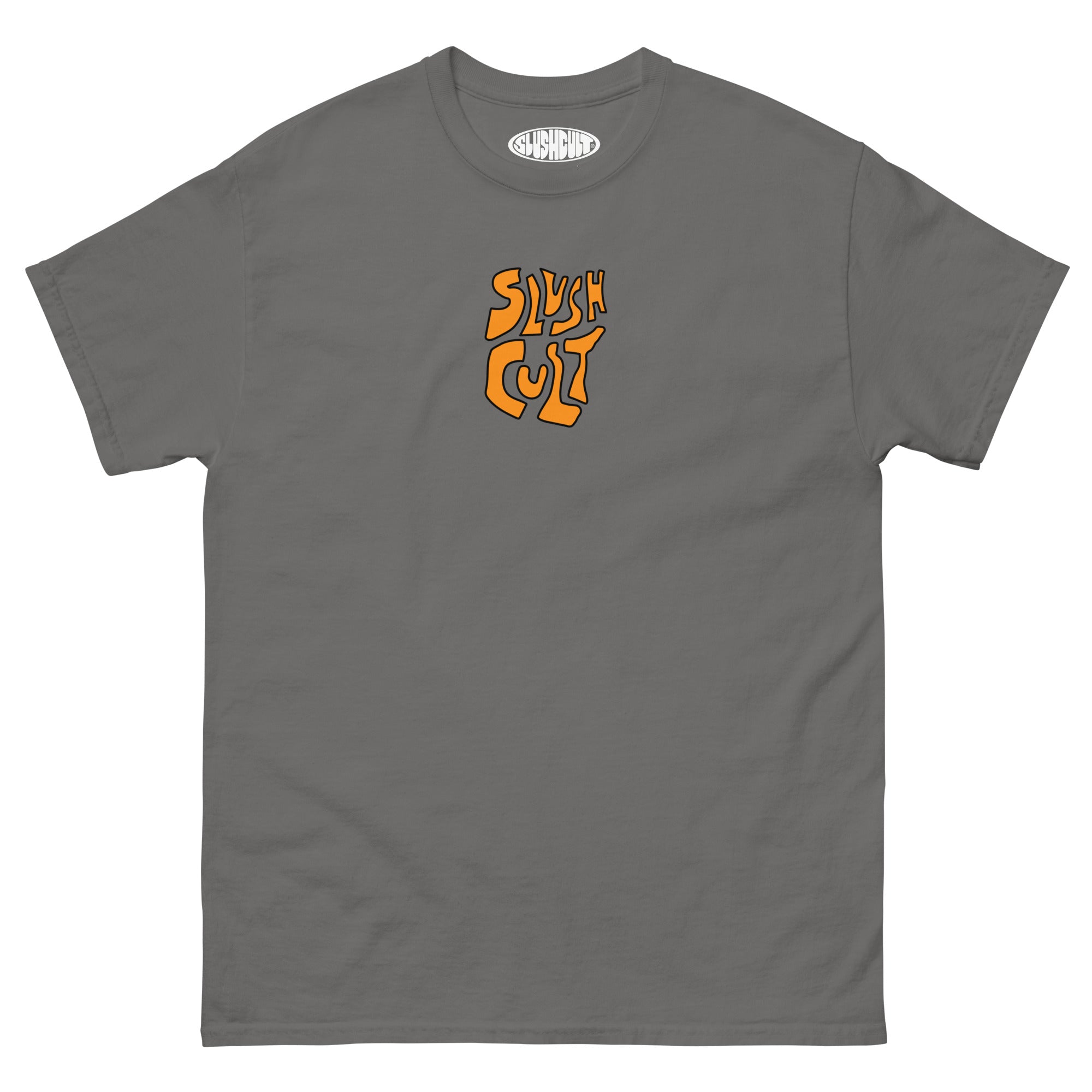 STACKED LOGO TEE Tees Slushcult Charcoal S Slushcult