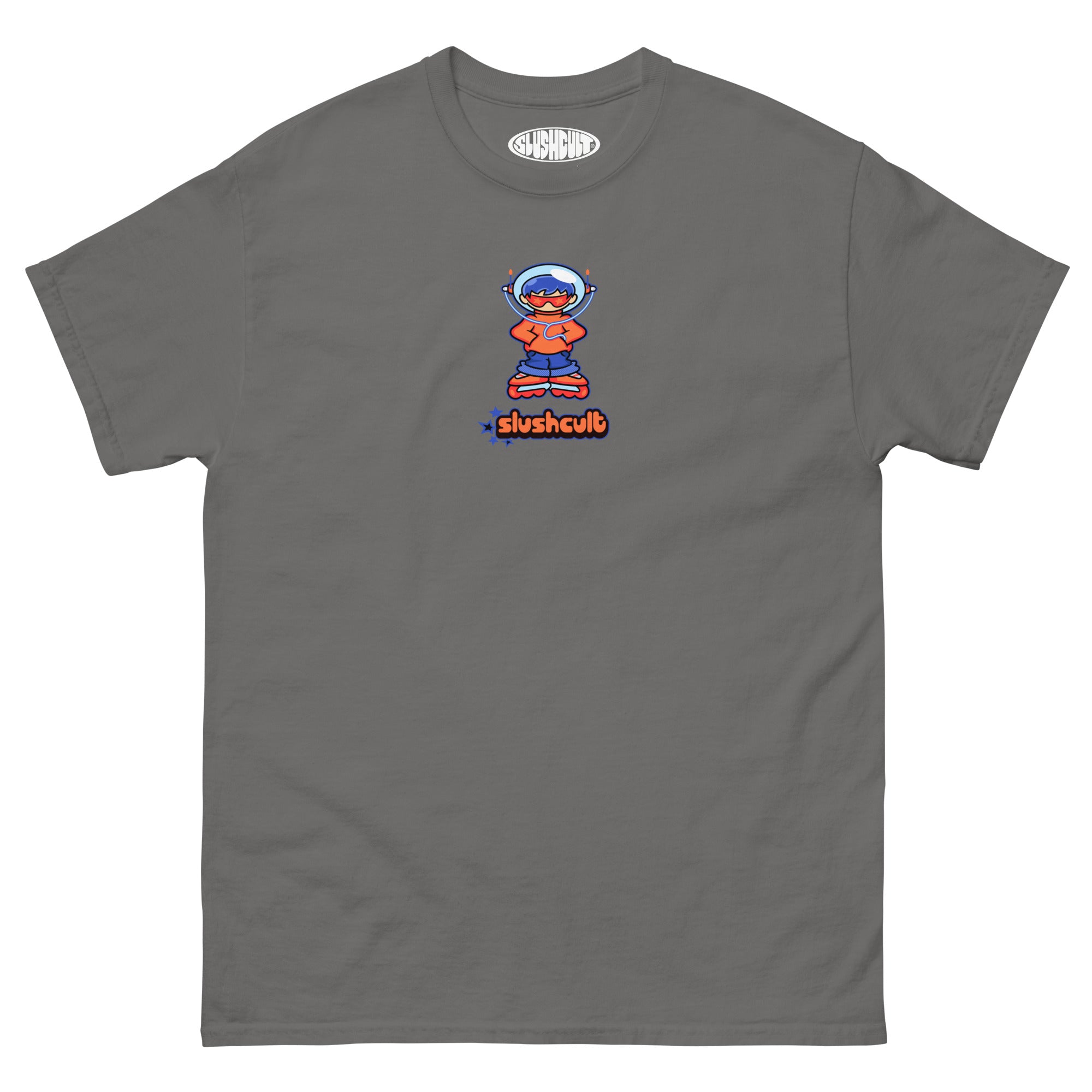 SPACE GRIND TEE Tees Slushcult Charcoal S Slushcult