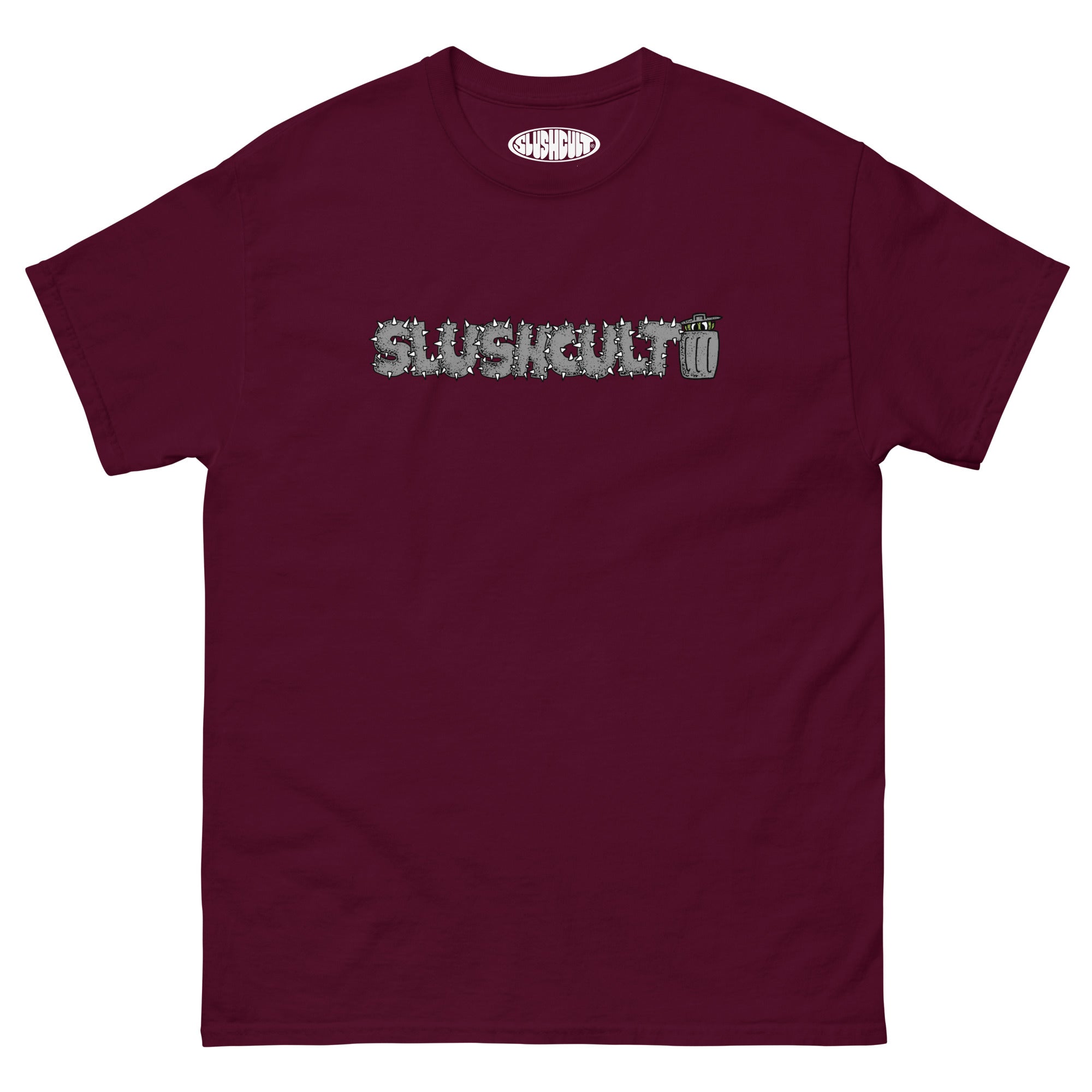 SPIKES TEE Tees Slushcult Maroon S Slushcult