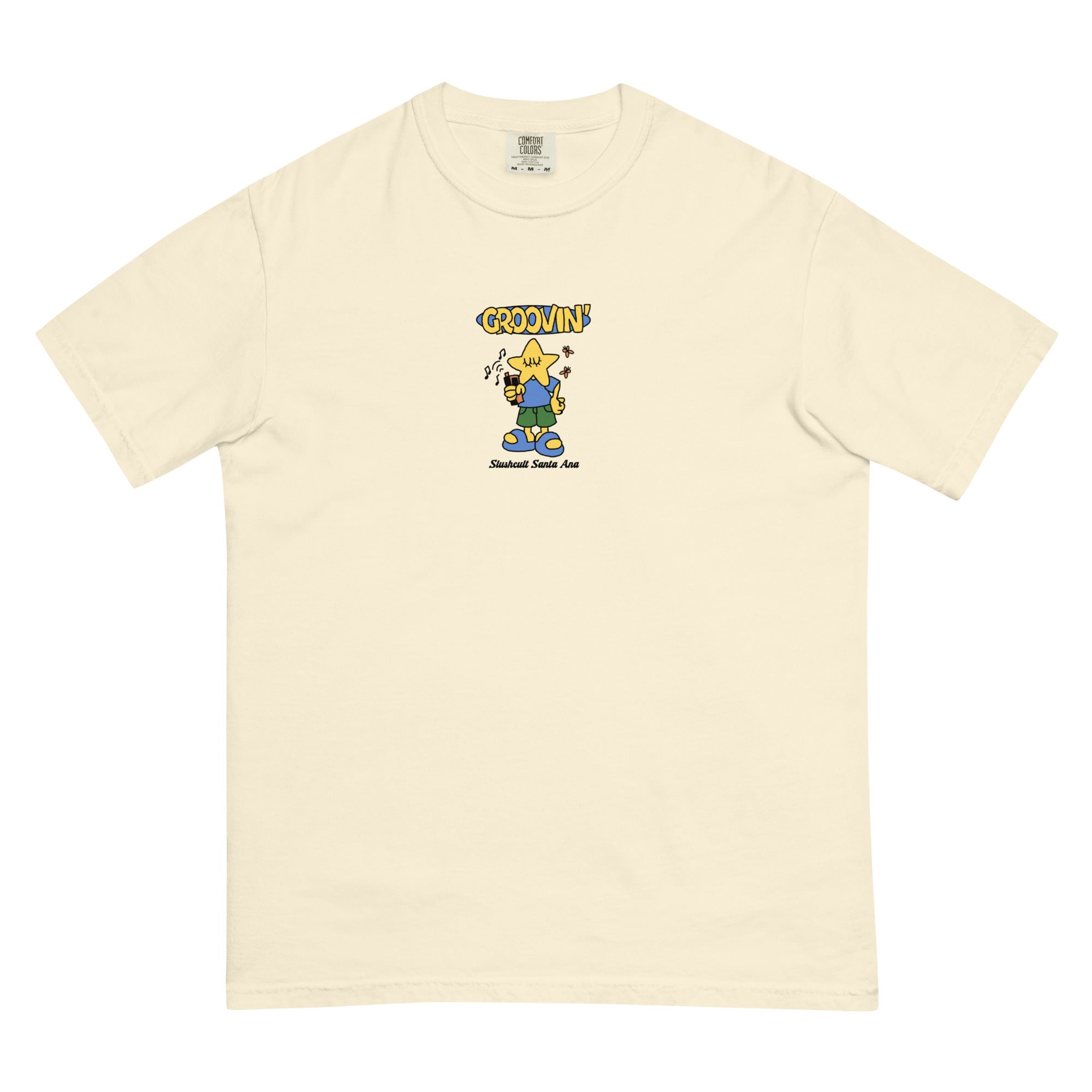 GROOVIN PREMIUM TEE Tees Slushcult Ivory S Slushcult