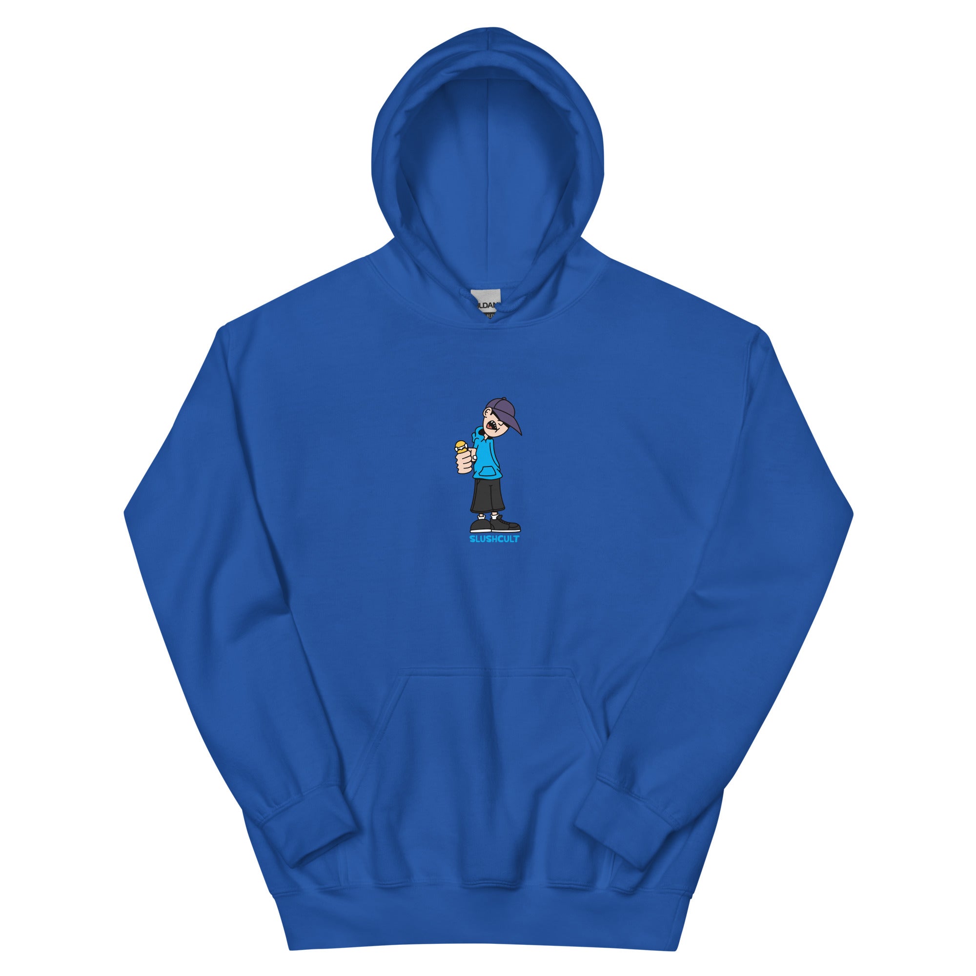 Dude Hoodie Hoodies Slushcult Royal S Slushcult