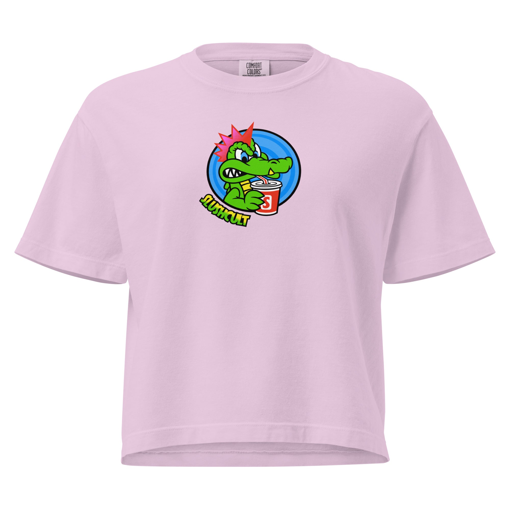 GATOR BOXY CROP Tees Slushcult Orchid S Slushcult