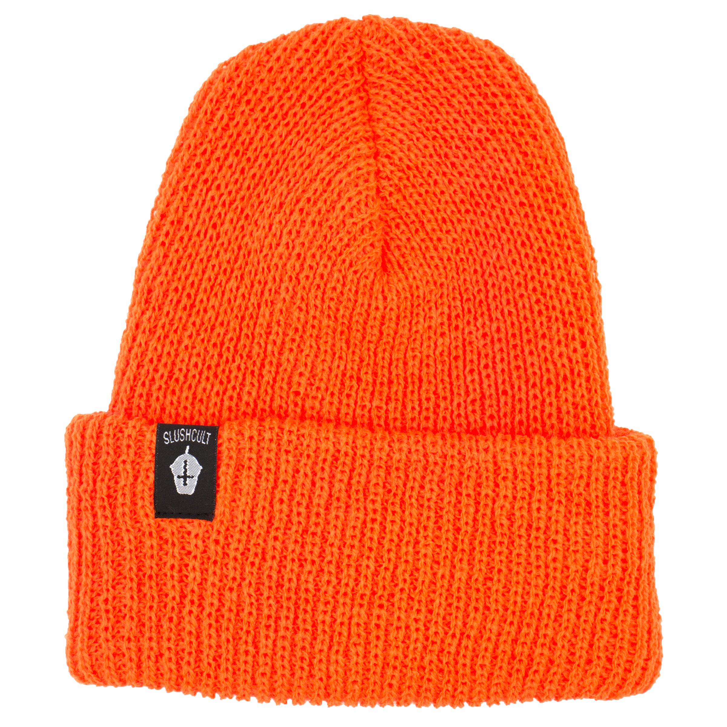 Slushcult® Core Beanies Headwear Slushcult Hunter Orange   Slushcult