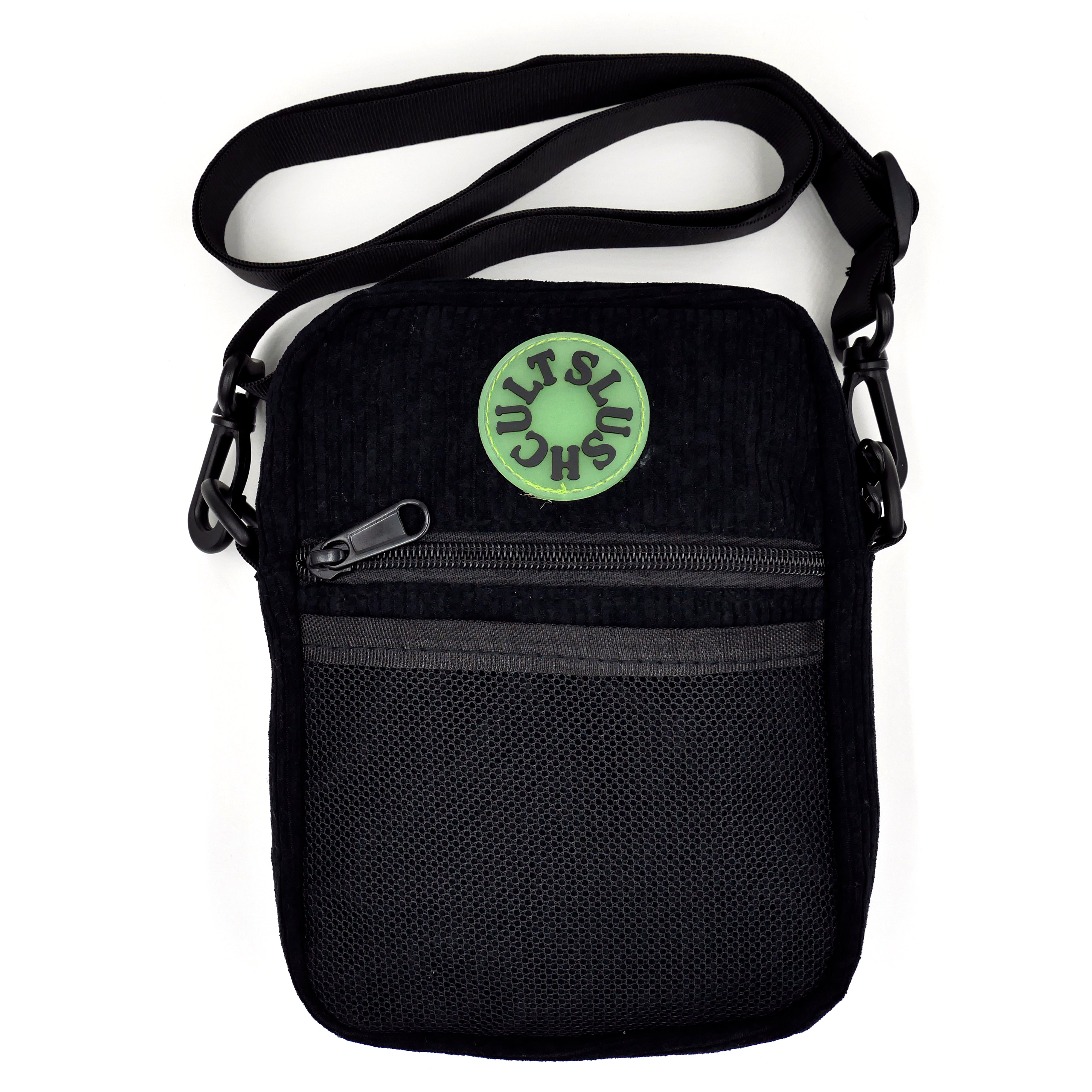 Anywhere Side Bag All Black Corduroy Bags Slushcult Slushcult