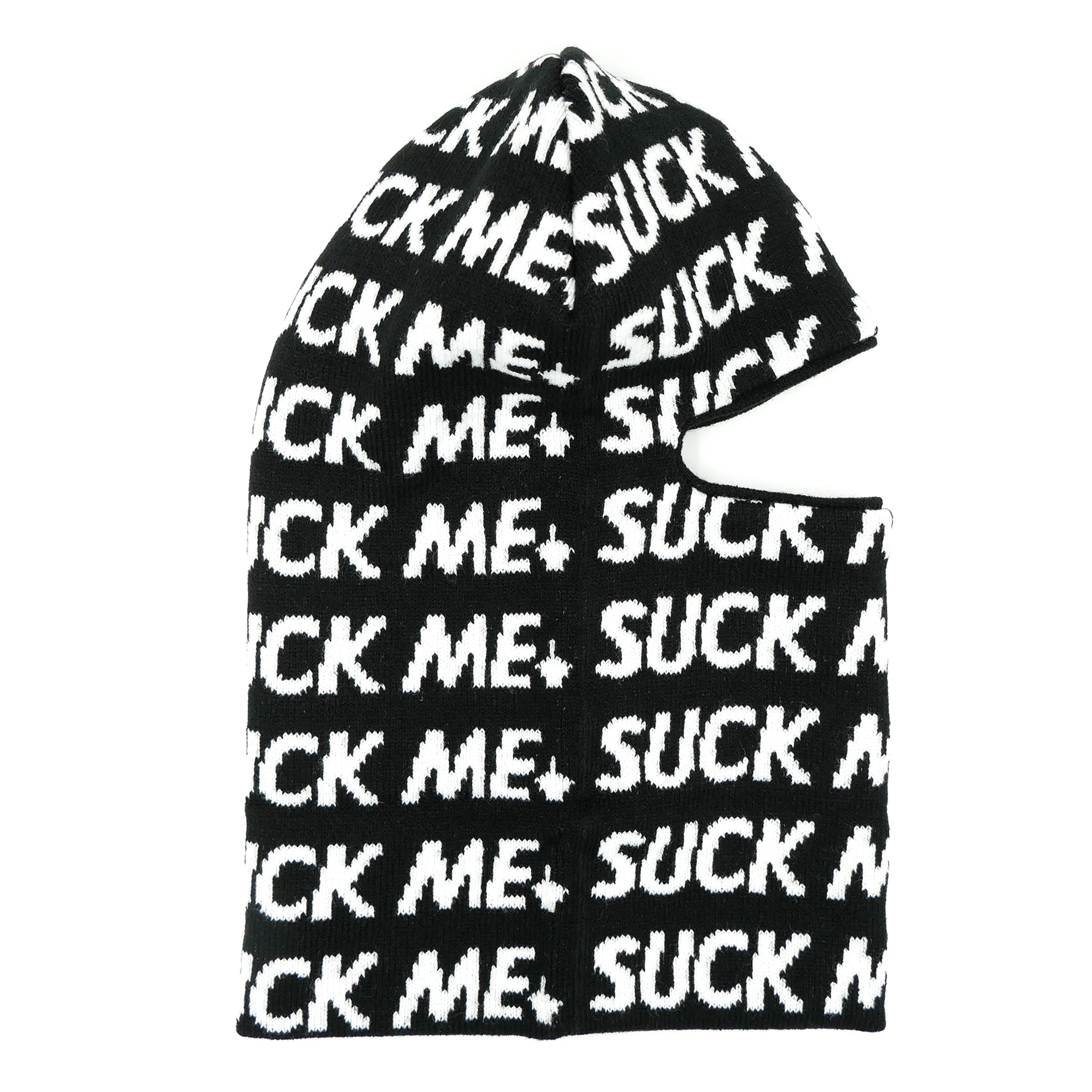 All Over "Suck Me" Ski Mask Beanies Slushcult Slushcult