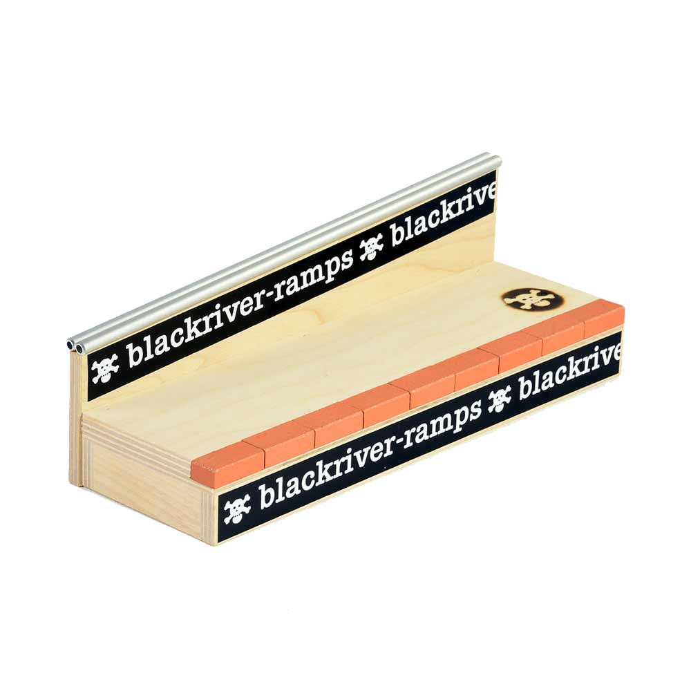 Blackriver Ramps Brick ‘n‘ Rail Fingerboard Ramp MINI Skate Shop Blackriver    Slushcult